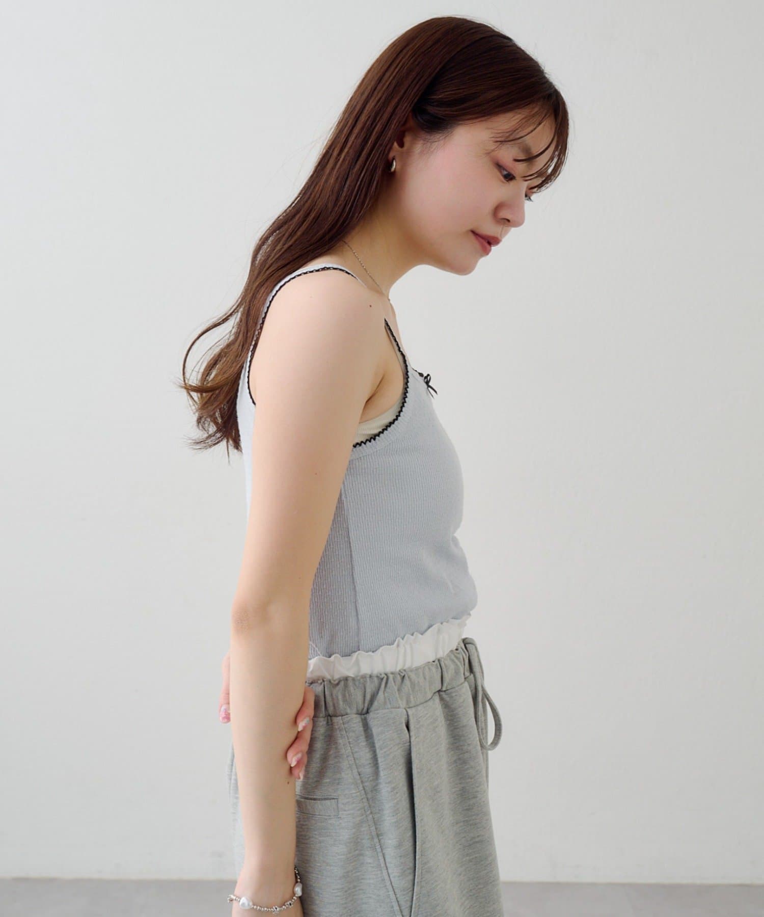 Kastane(カスタネ) ピコリボンキャミ