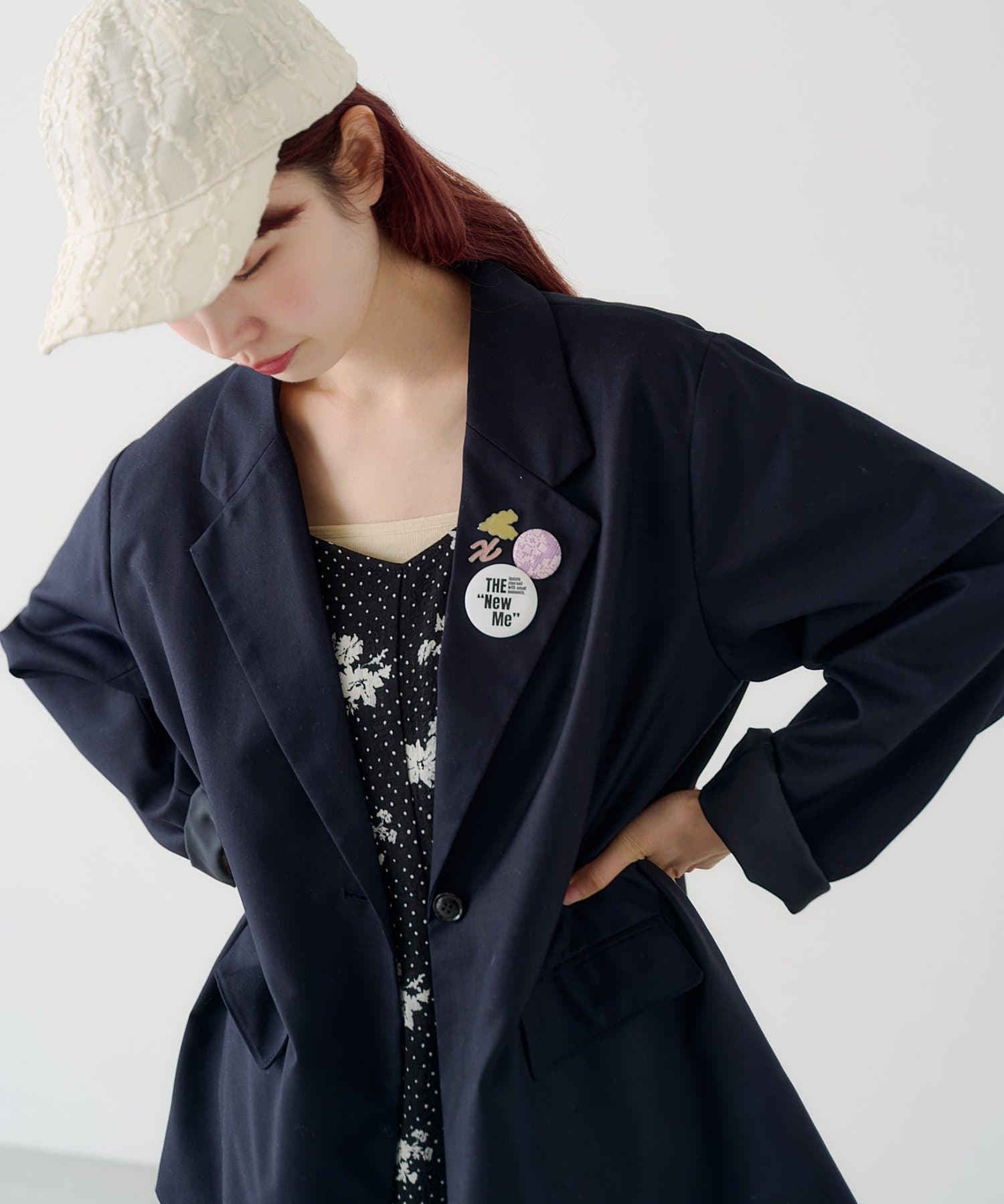 Kastane(カスタネ) バッジジャケット