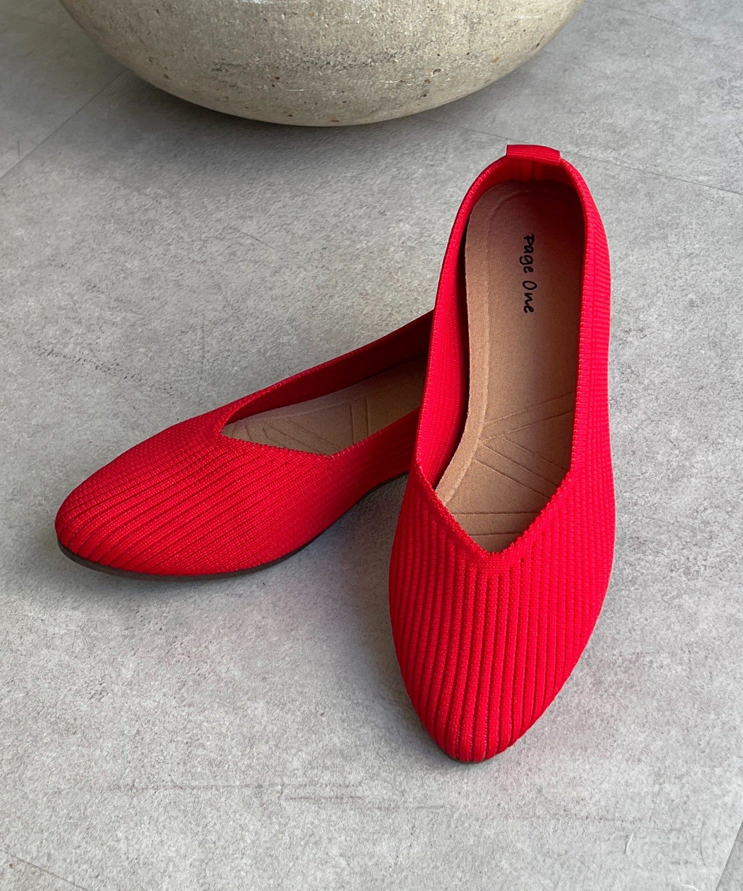 un dix cors(アンディコール) ニットVパンプス