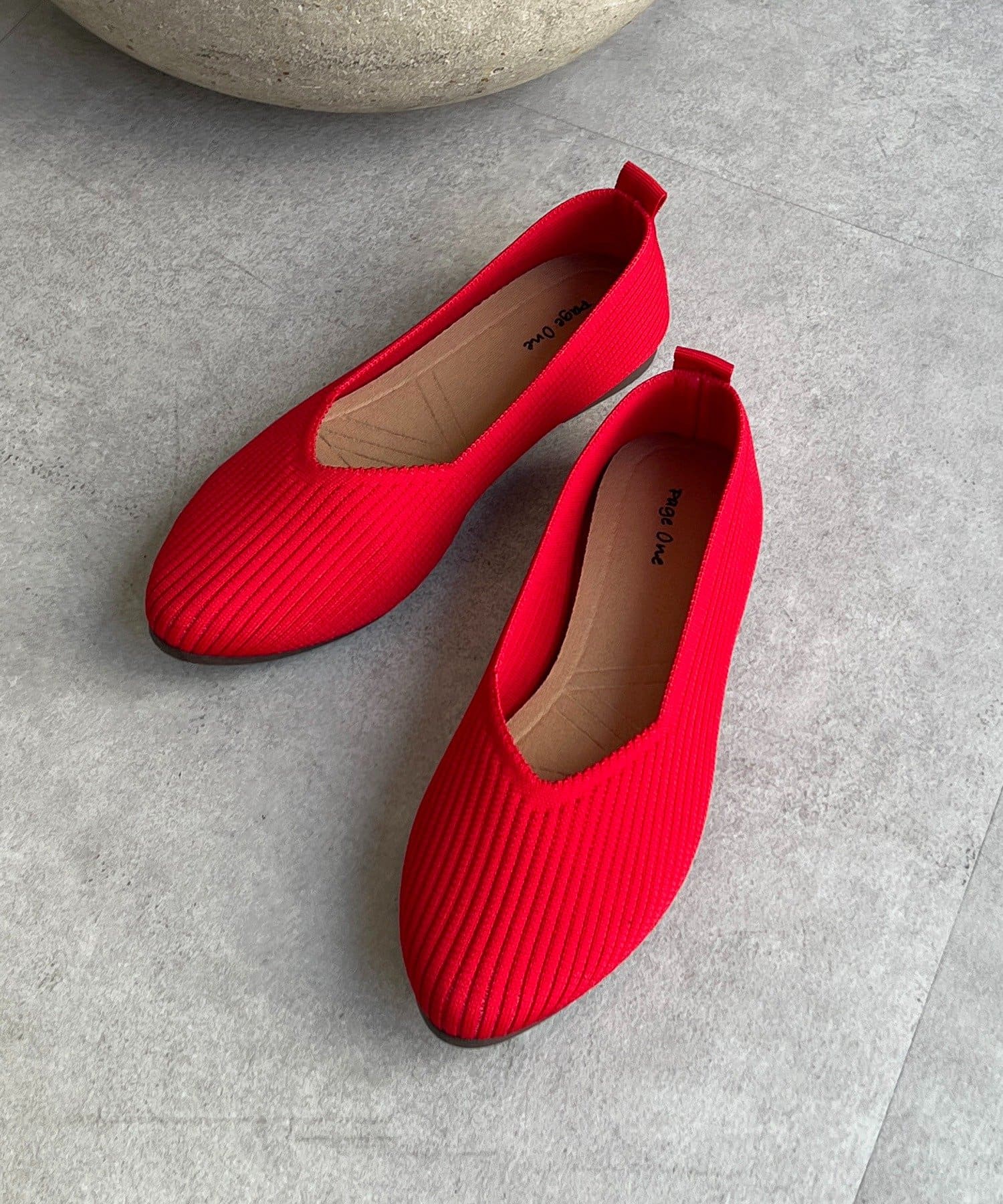 un dix cors(アンディコール) ニットVパンプス