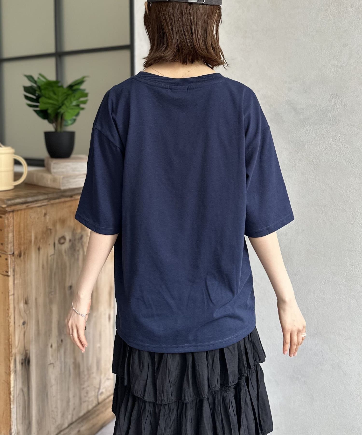 LOCUST(ローカスト) 【MLB】天竺ワンポイント刺繍T