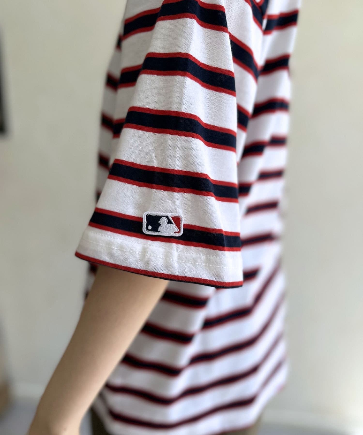 LOCUST(ローカスト) 【MLB】天竺ボーダTシャツ