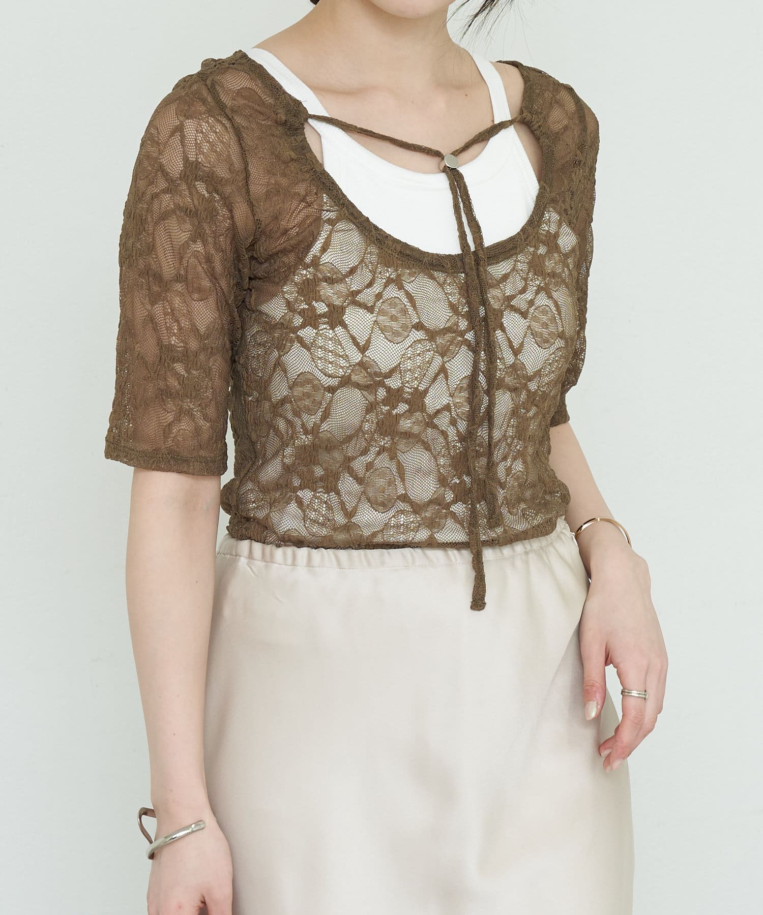 OUTLET(アウトレット) 【SHENERY】2WAYレーストップス