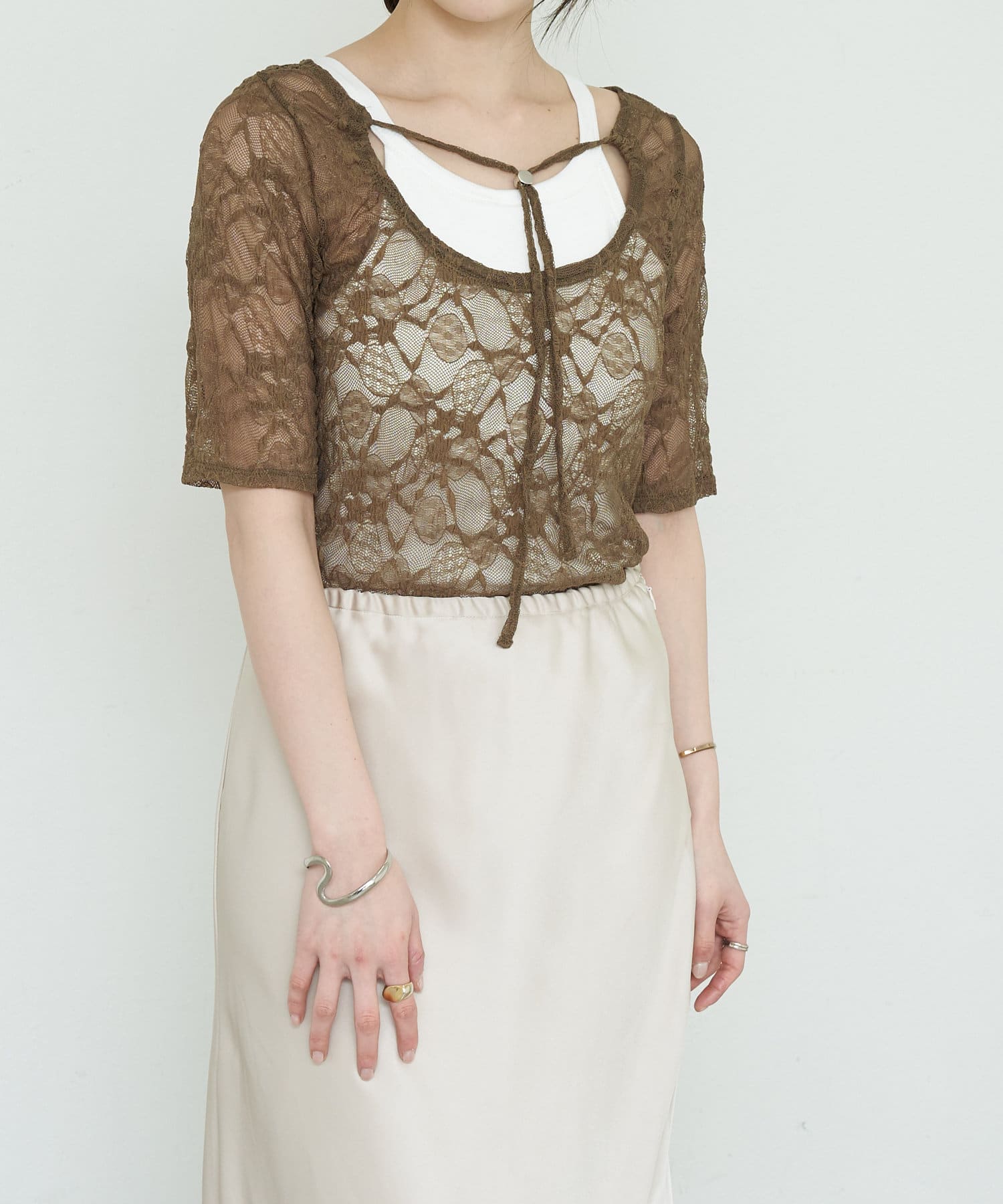 OUTLET(アウトレット) 【SHENERY】2WAYレーストップス