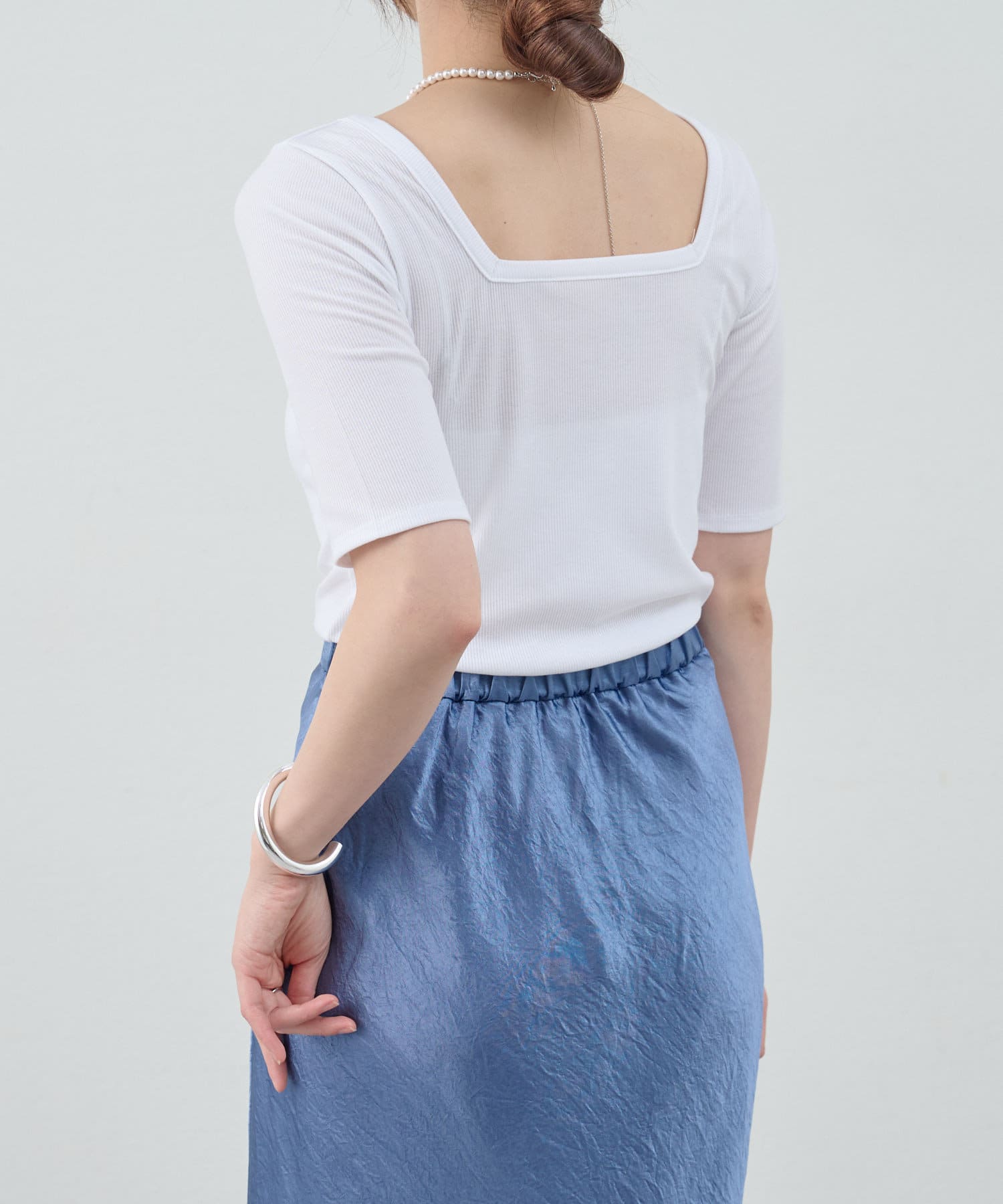 OUTLET(アウトレット) 【SHENERY】スクエアネックTee