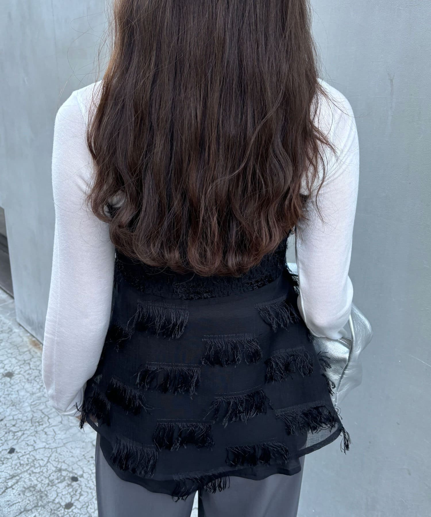 OUTLET(アウトレット) 【SHENERY】フリンジキャミソール