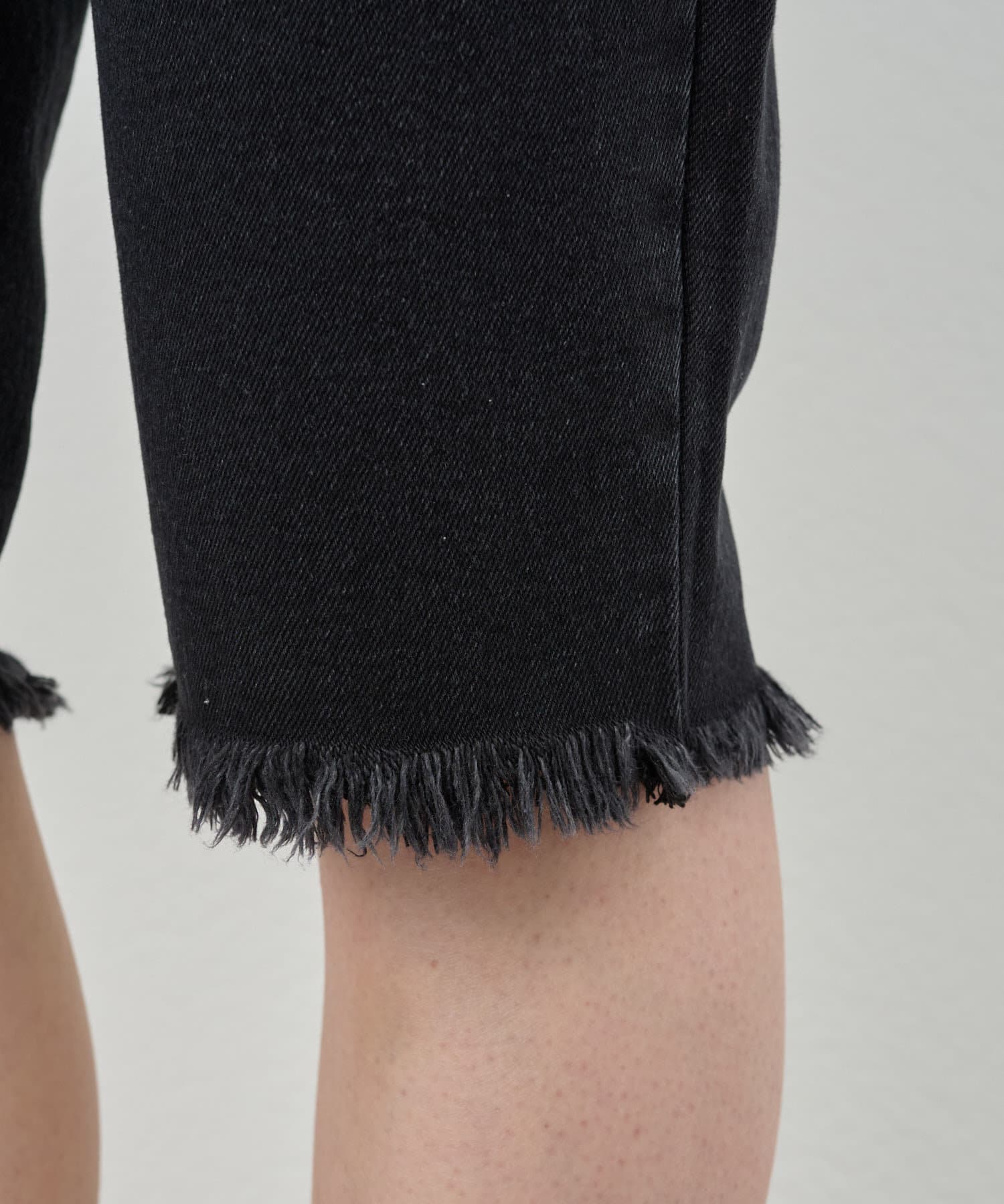 OUTLET(アウトレット) 【SHENERY】ストレッチハーフデニムパンツ