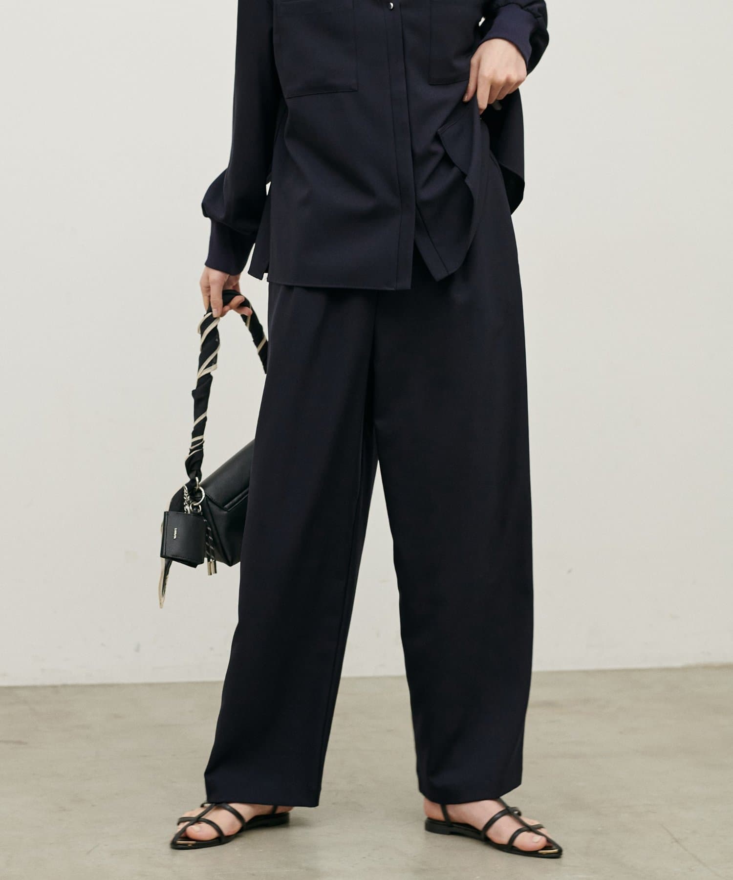 LARUTA(ラルータ) ストレッチイージーパンツ