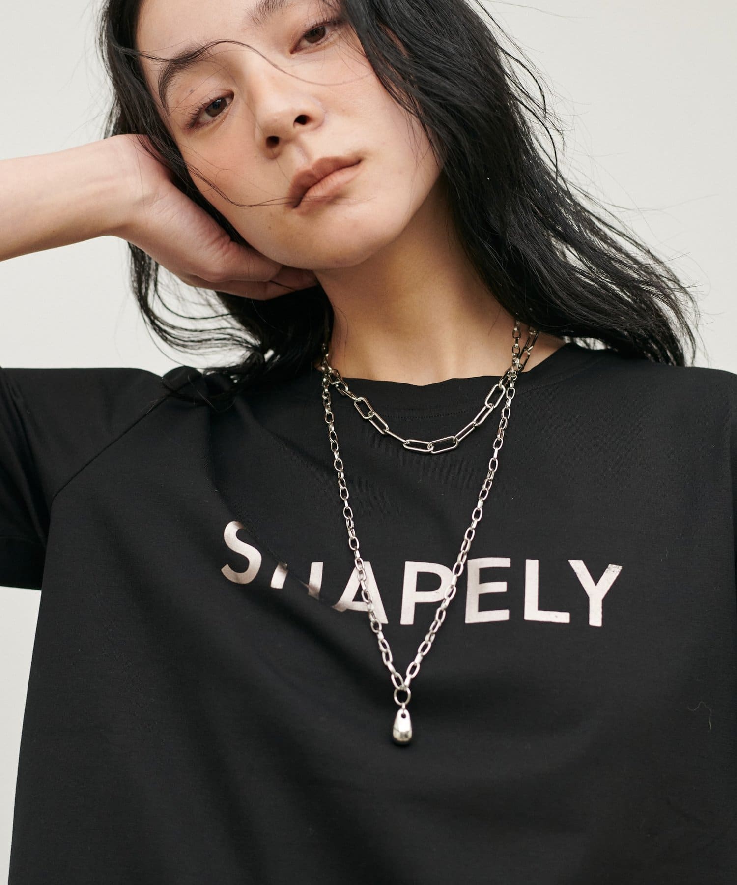 LARUTA(ラルータ) 【Web限定】ダブルチェーンドロップネックレス