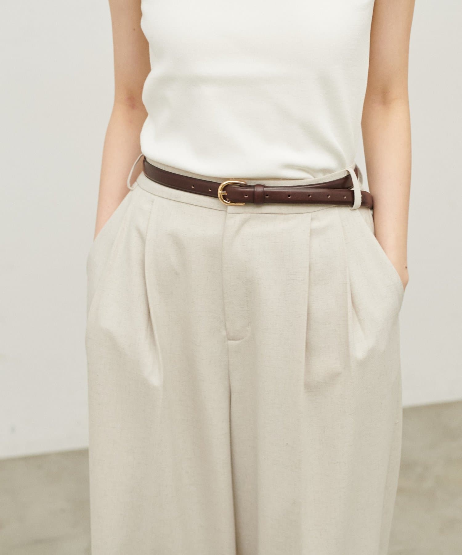 LARUTA(ラルータ) ミニマルバックルベルト