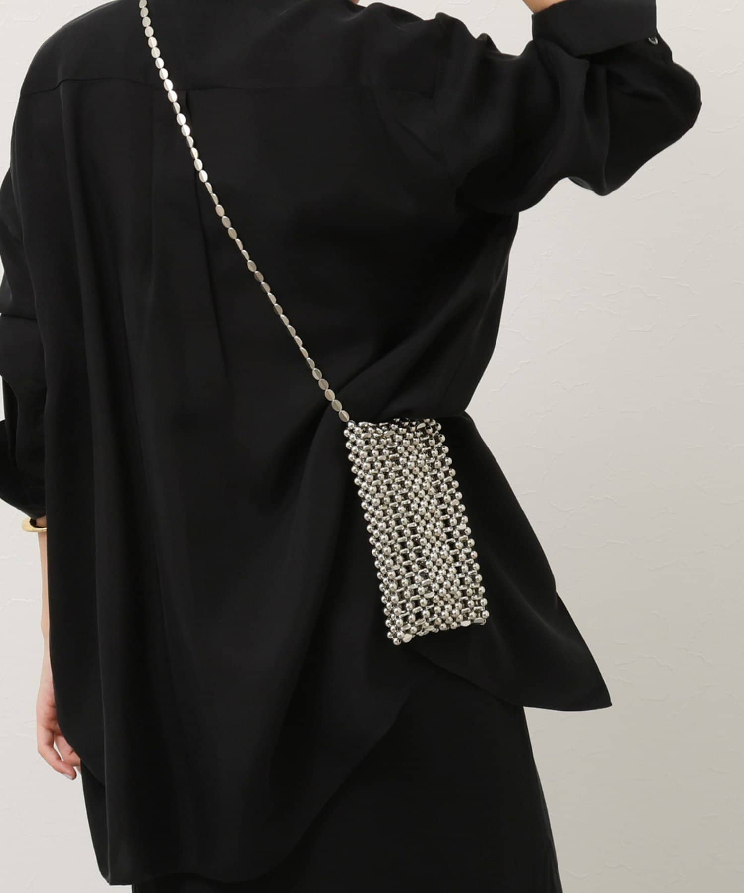 NOLLEY'S(ノーリーズ) 【MAQWEL/マクウェル】ビーズショルダーポーチ