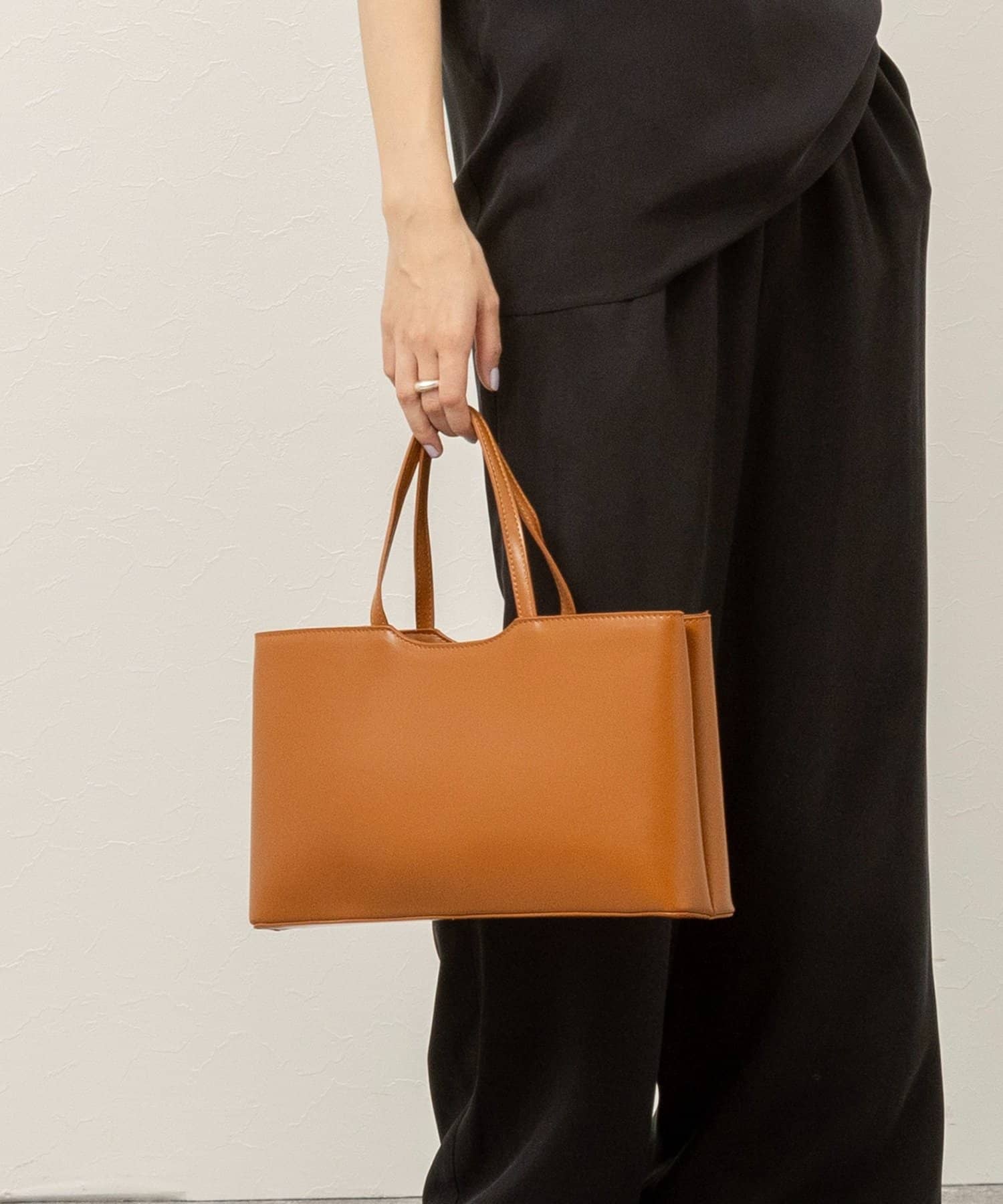 NOLLEY'S(ノーリーズ) 【MAQWEL/マクウェル】スクエアハンドバッグ