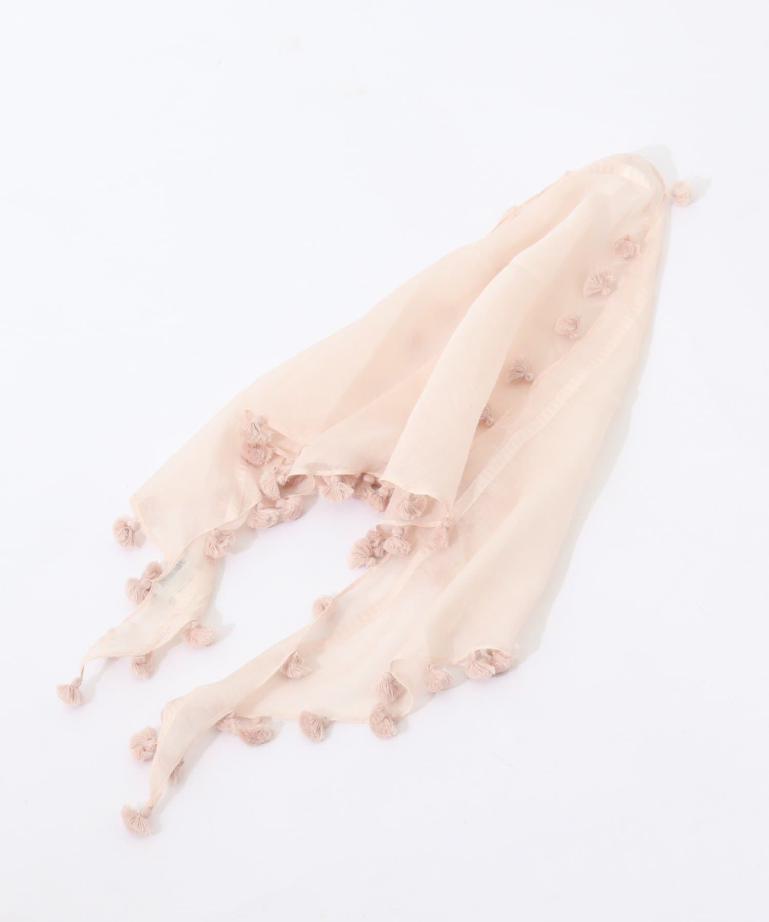 NOLLEY'S(ノーリーズ) 【CITRUS/シトラス】POMPOMトライアングルストール