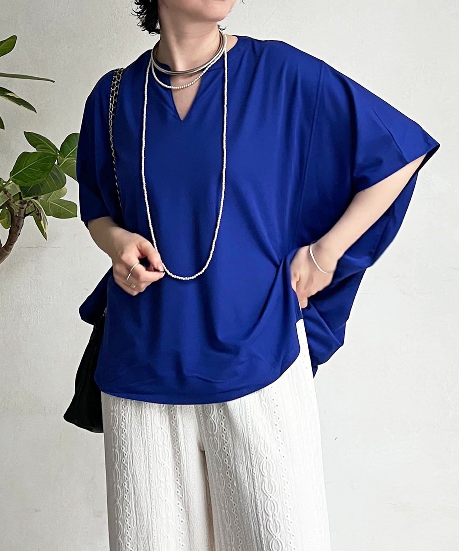 un dix cors(アンディコール) ドロストスキッパープルオーバー