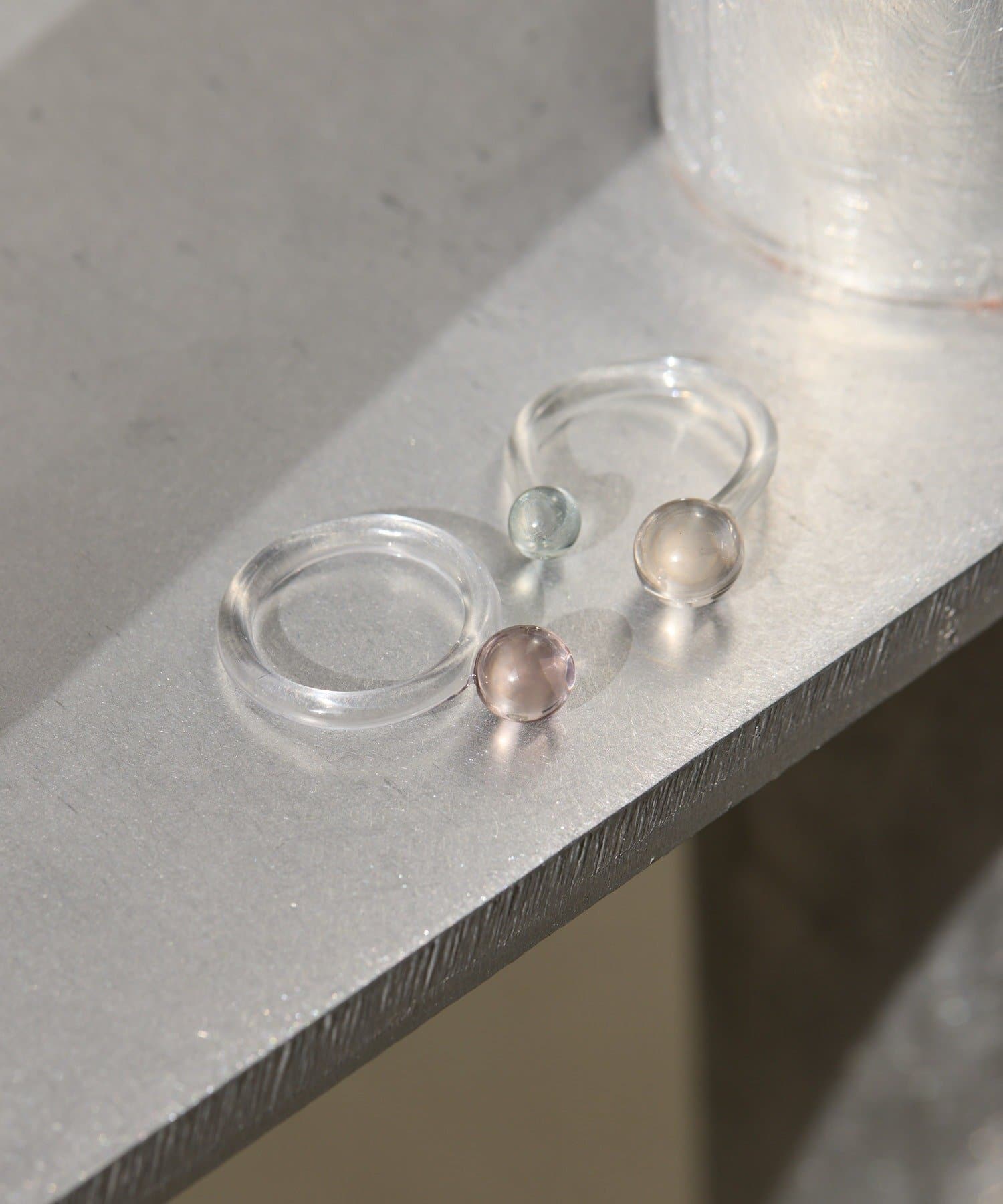 ear PAPILLONNER(イア パピヨネ) クリアボールセットリング