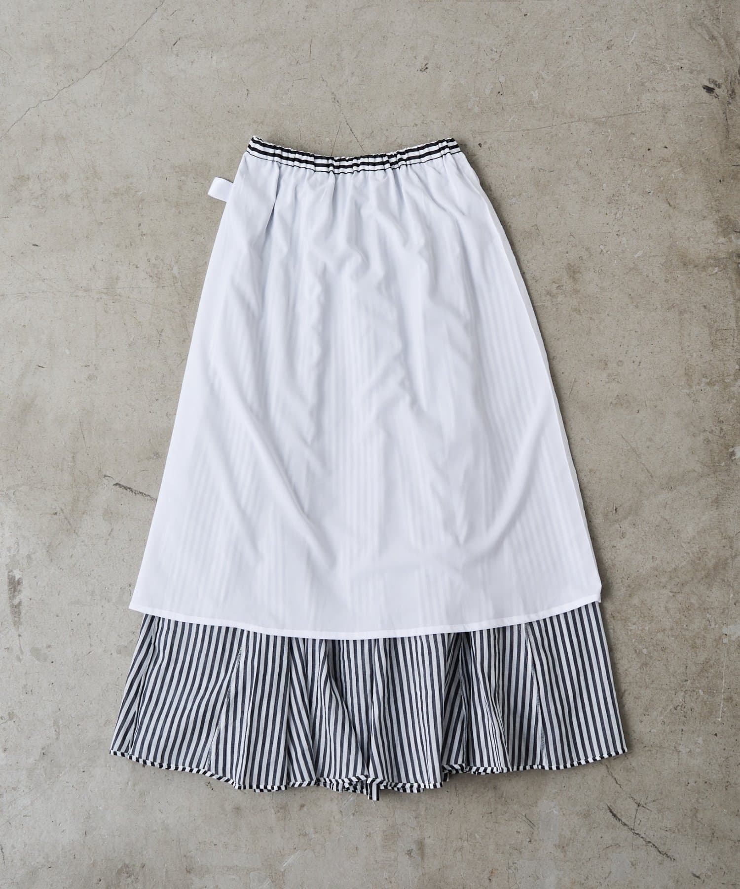 LOUNGEDRESS(ラウンジドレス) リネンフレアスカート