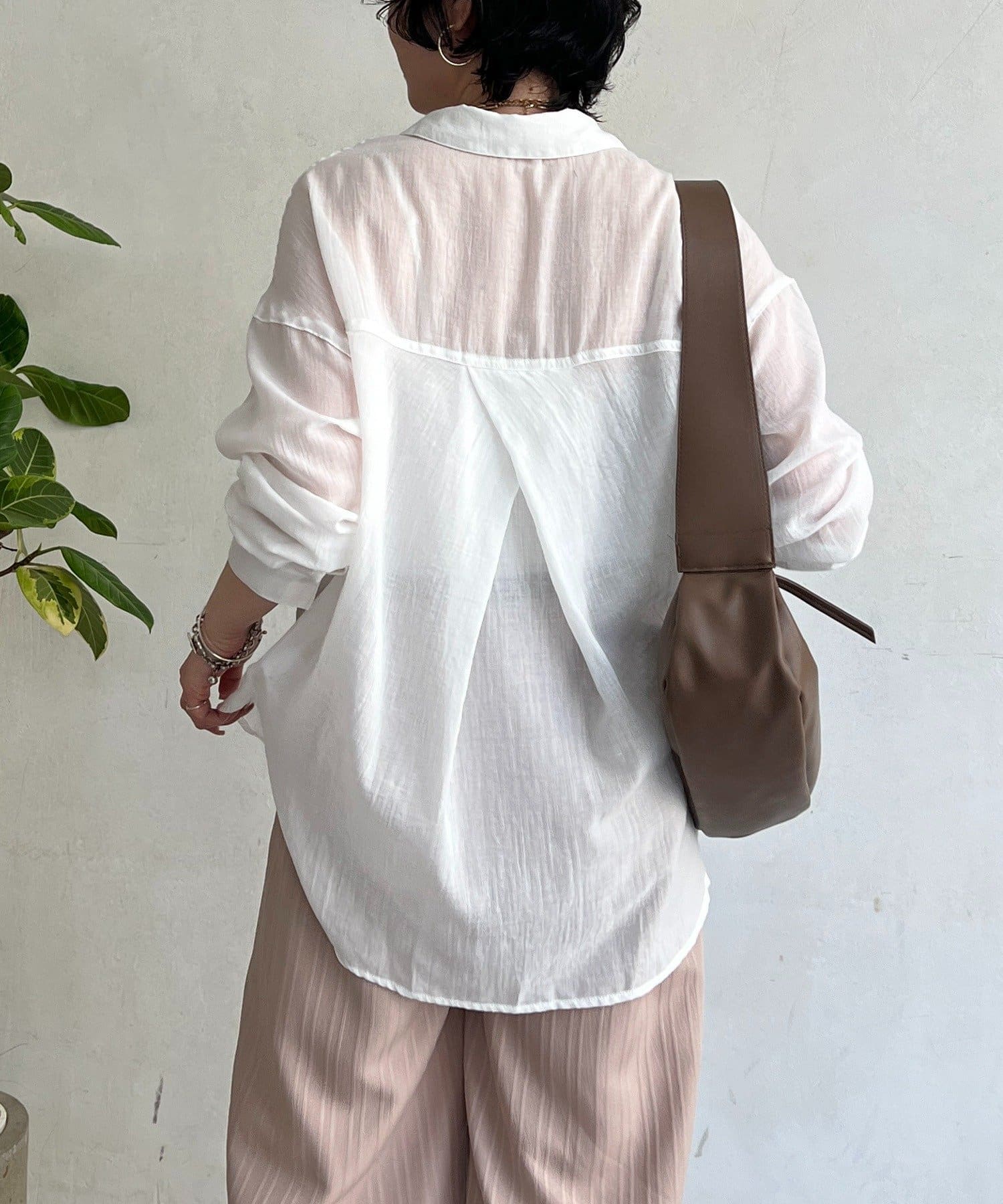 un dix cors(アンディコール) ボイルシャンブレーシャツ