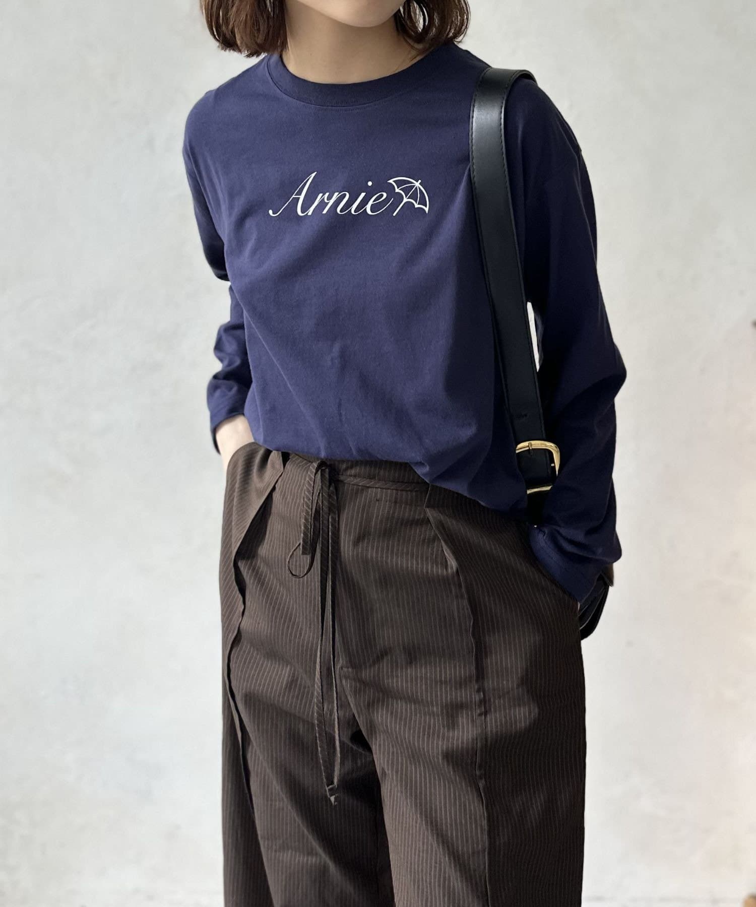 LOCUST(ローカスト) 【ARNOLD PALMER】天竺プリント裾ラウンドT