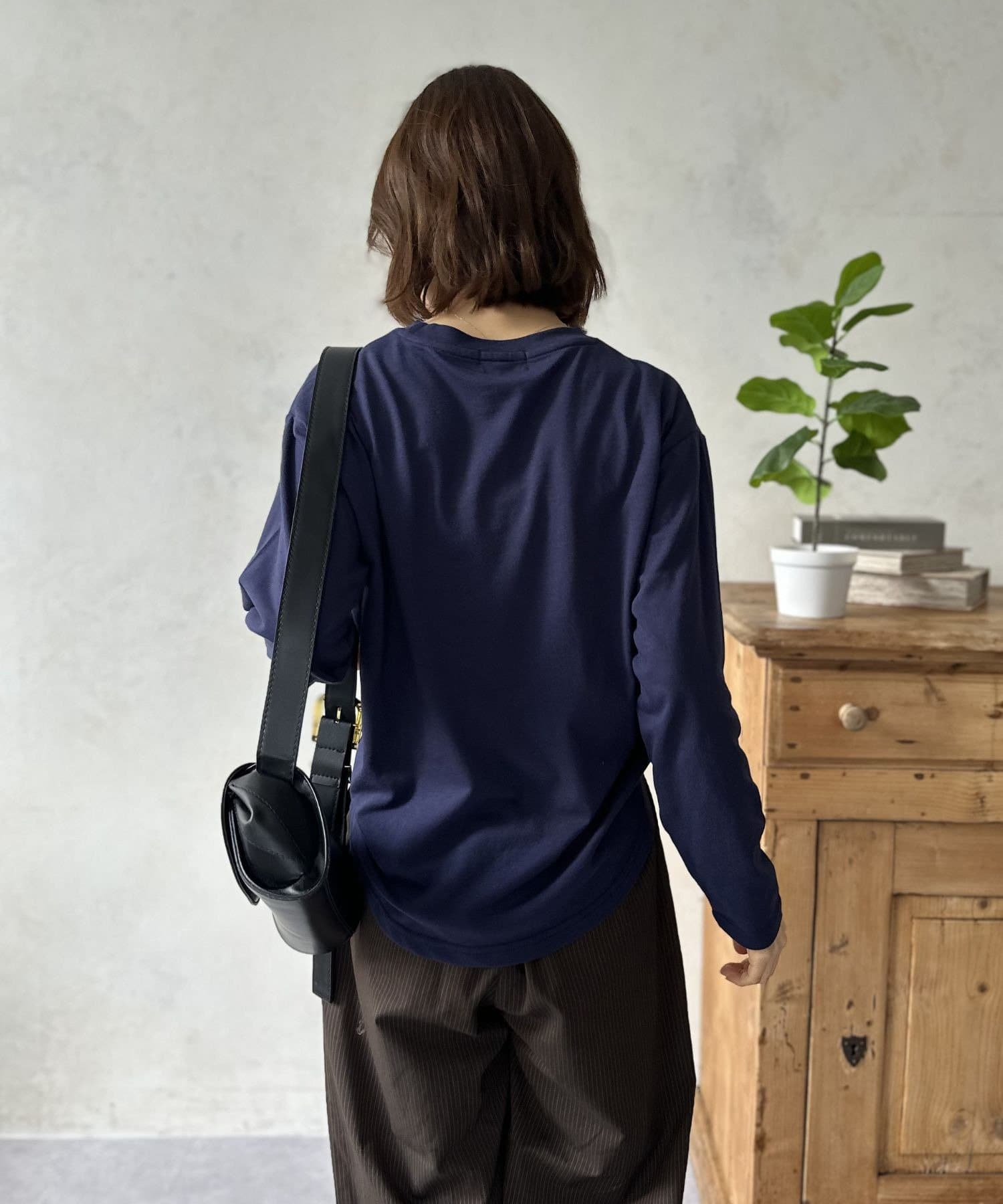 LOCUST(ローカスト) 【ARNOLD PALMER】天竺プリント裾ラウンドT