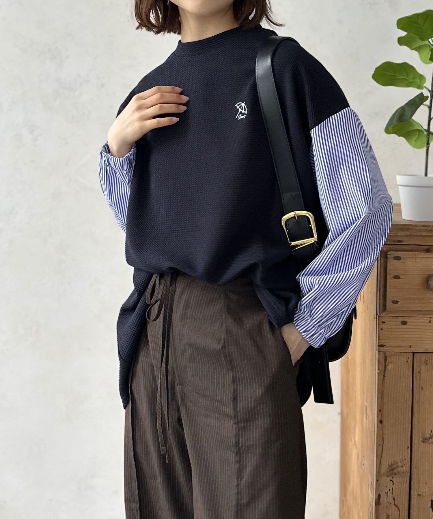 LOCUST(ローカスト) 【ARNOLD PALMER】ワッフルドッキングプルオーバー