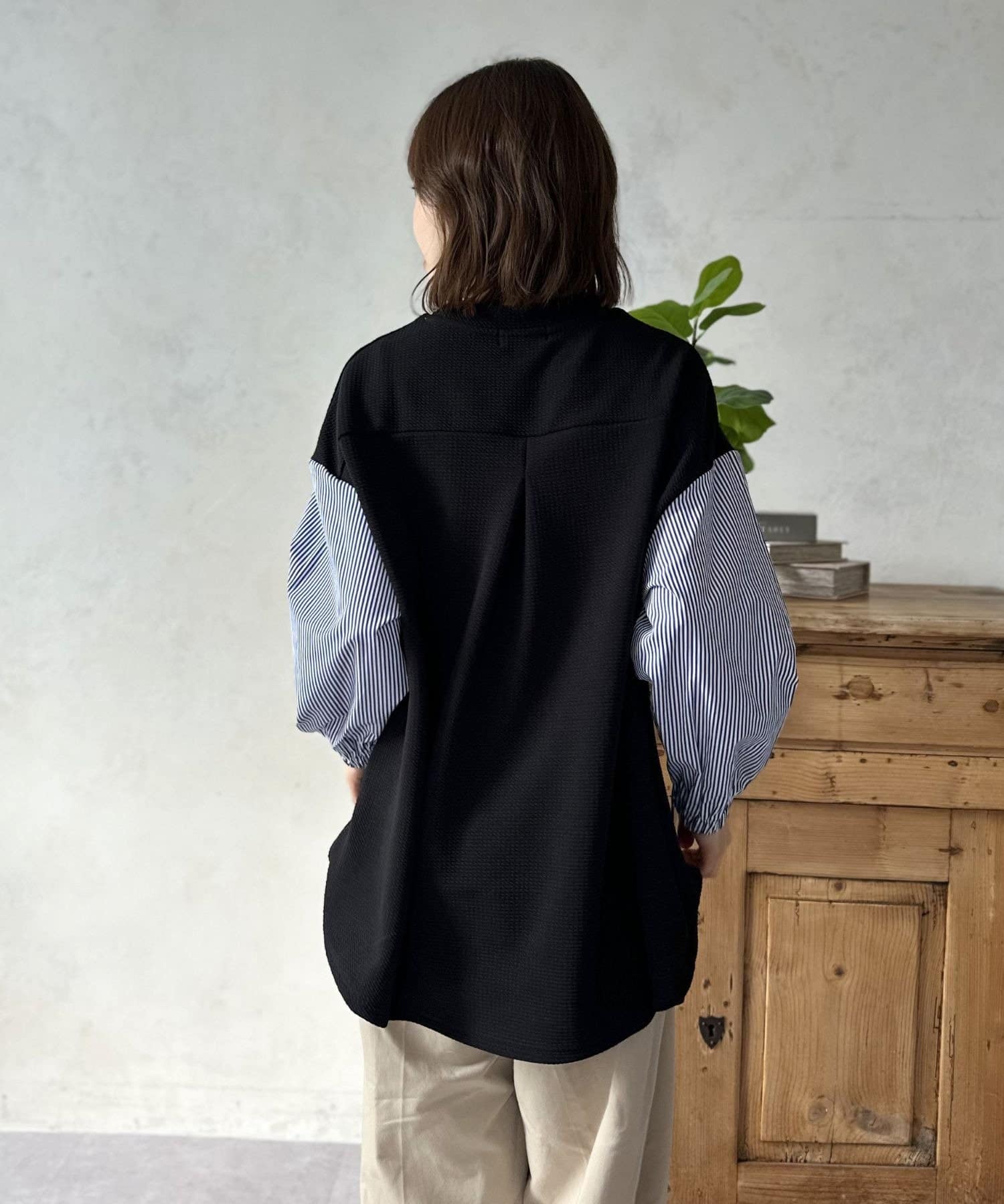 LOCUST(ローカスト) 【ARNOLD PALMER】ワッフルドッキングプルオーバー