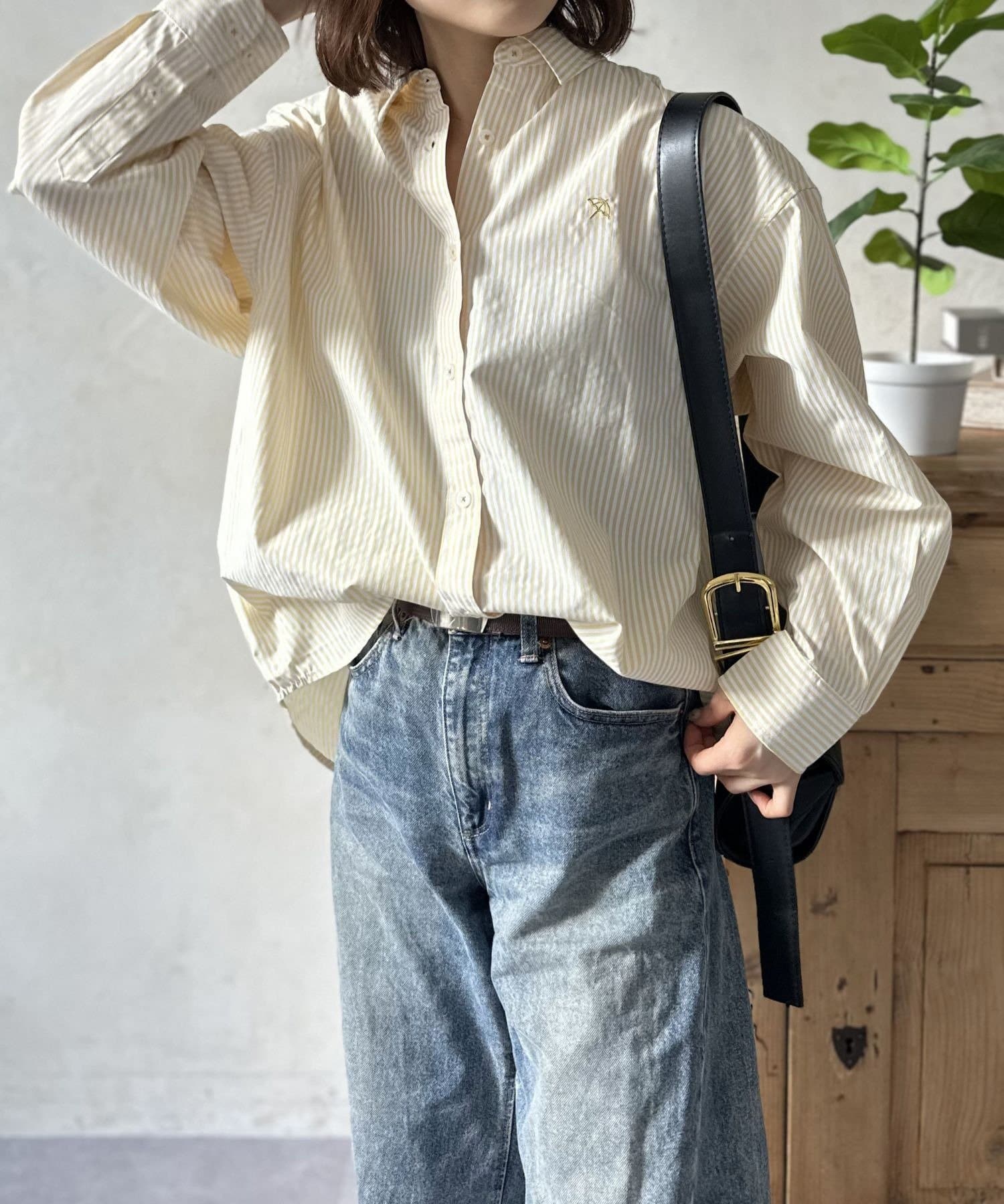 LOCUST(ローカスト) 【ARNOLD PALMER】ブロードストライプシャツ