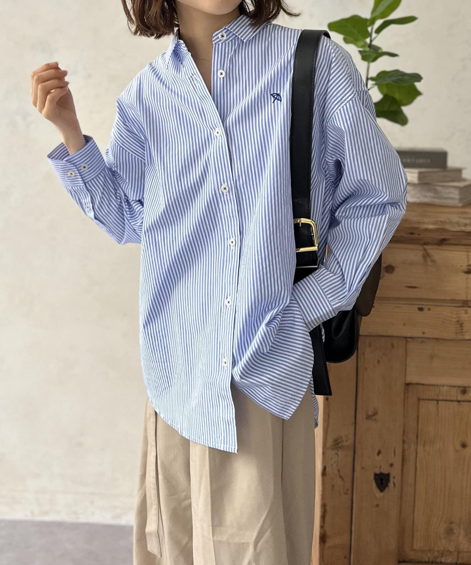 LOCUST(ローカスト) 【ARNOLD PALMER】ブロードストライプシャツ