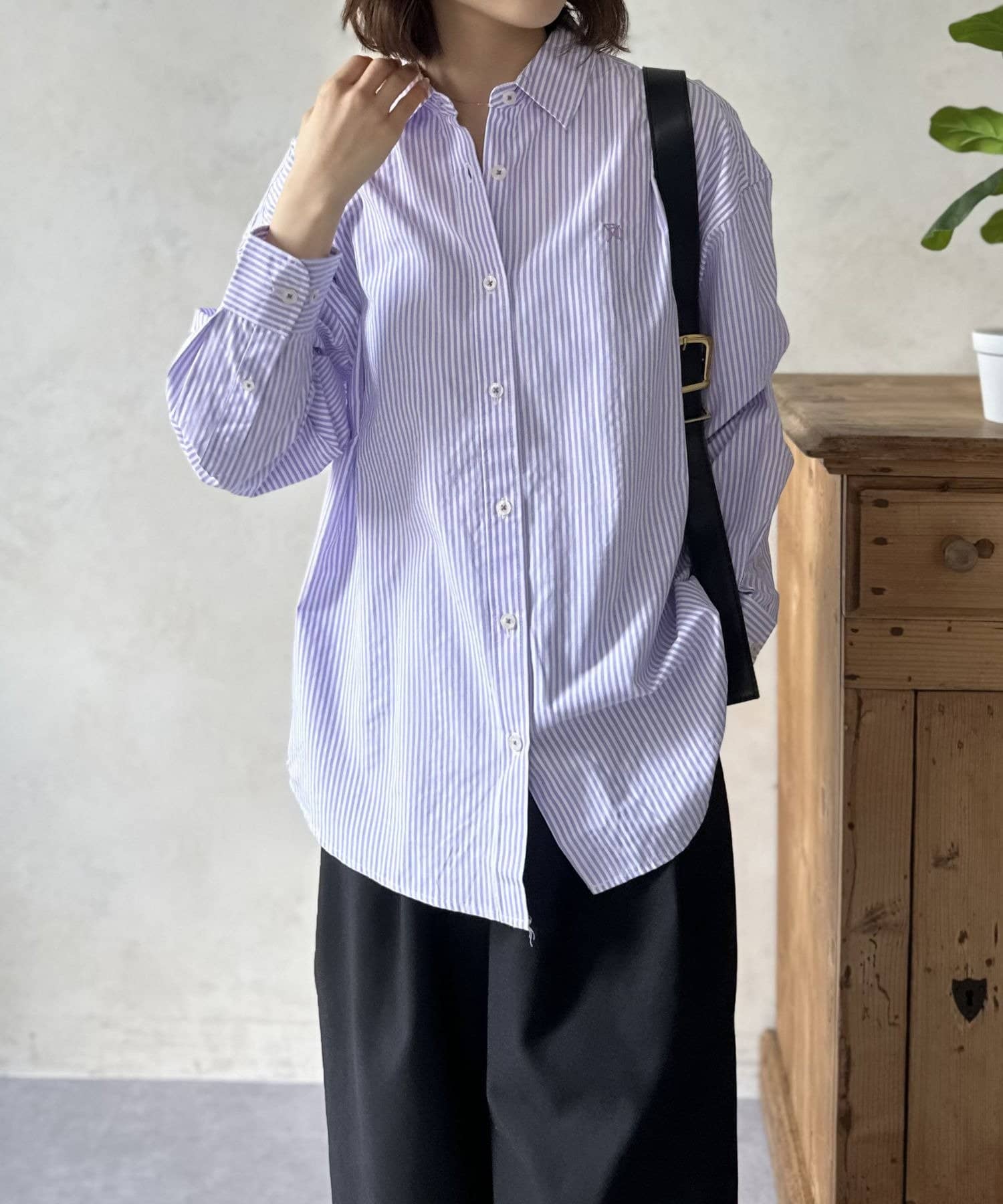 LOCUST(ローカスト) 【ARNOLD PALMER】ブロードストライプシャツ