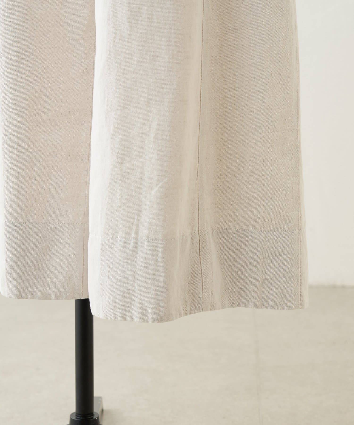 BEARDSLEY(ビアズリー) 《4/10(金)12:00予約開始》リネンデニムバギーパンツ