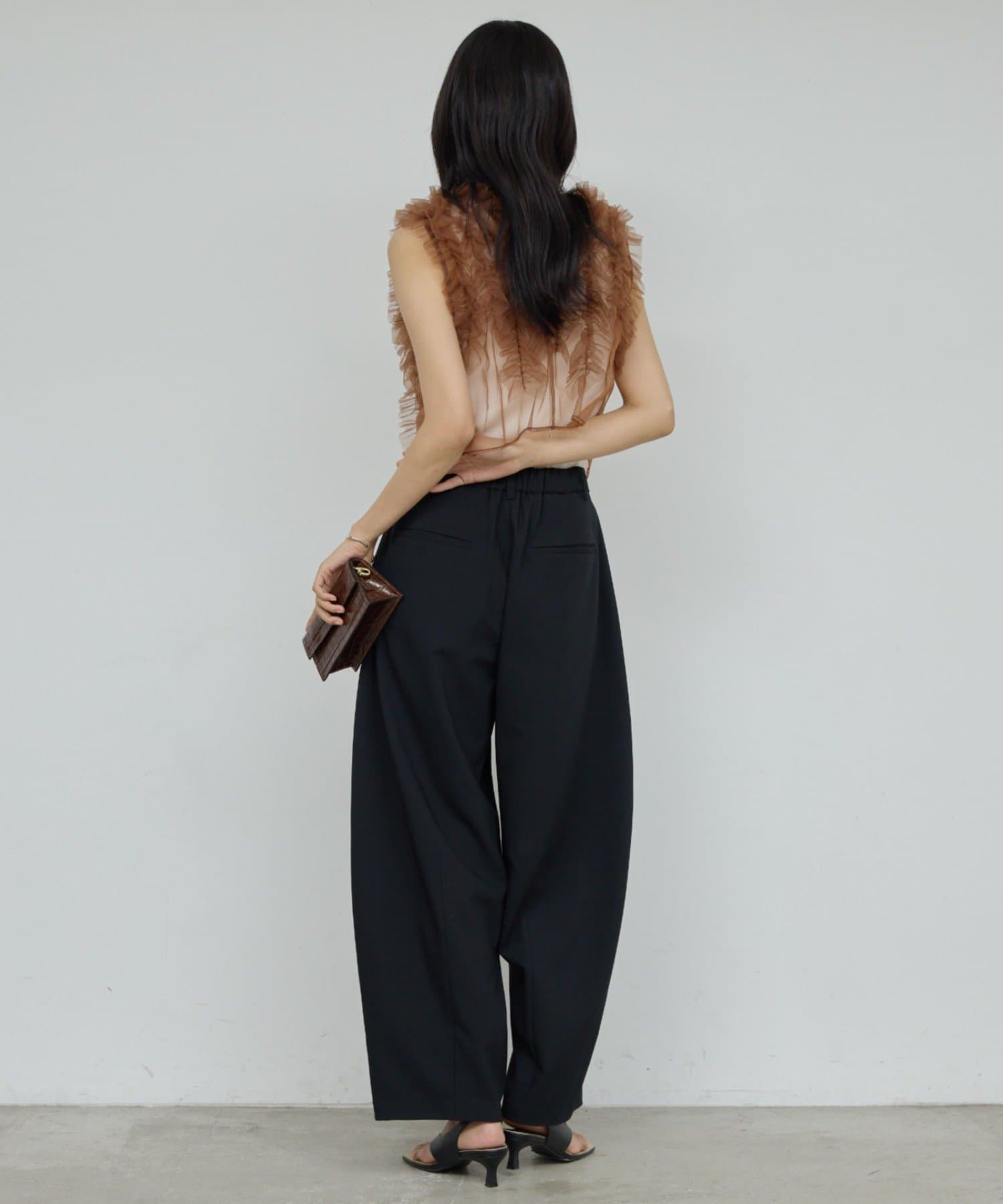 GALLARDAGALANTE(ガリャルダガランテ) 【3/20(金) 8:00～予約開始】【1本でサマになる】ダブルタックカーブスラックス