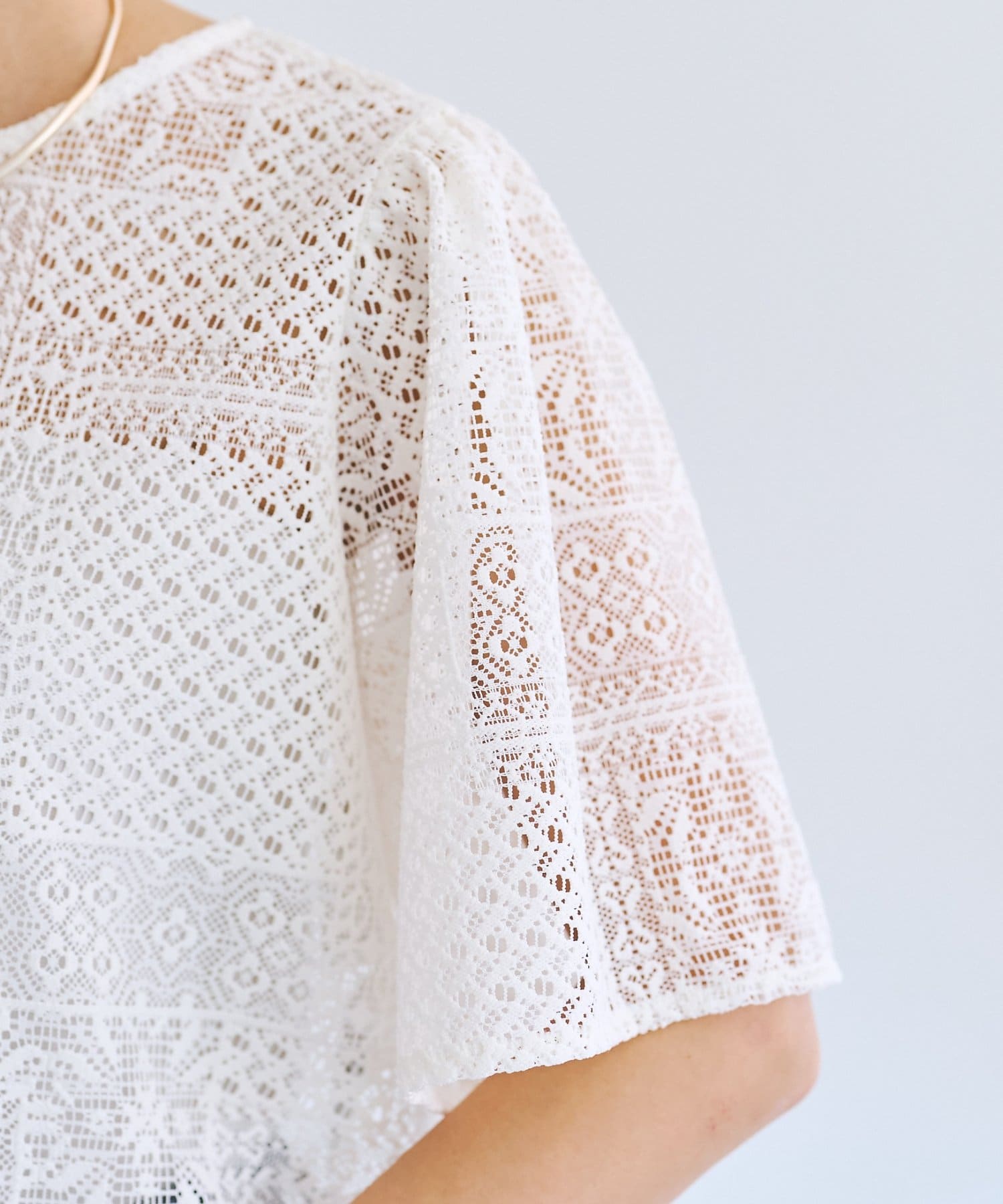 BEARDSLEY(ビアズリー) フレアスリーブレースプルオーバー