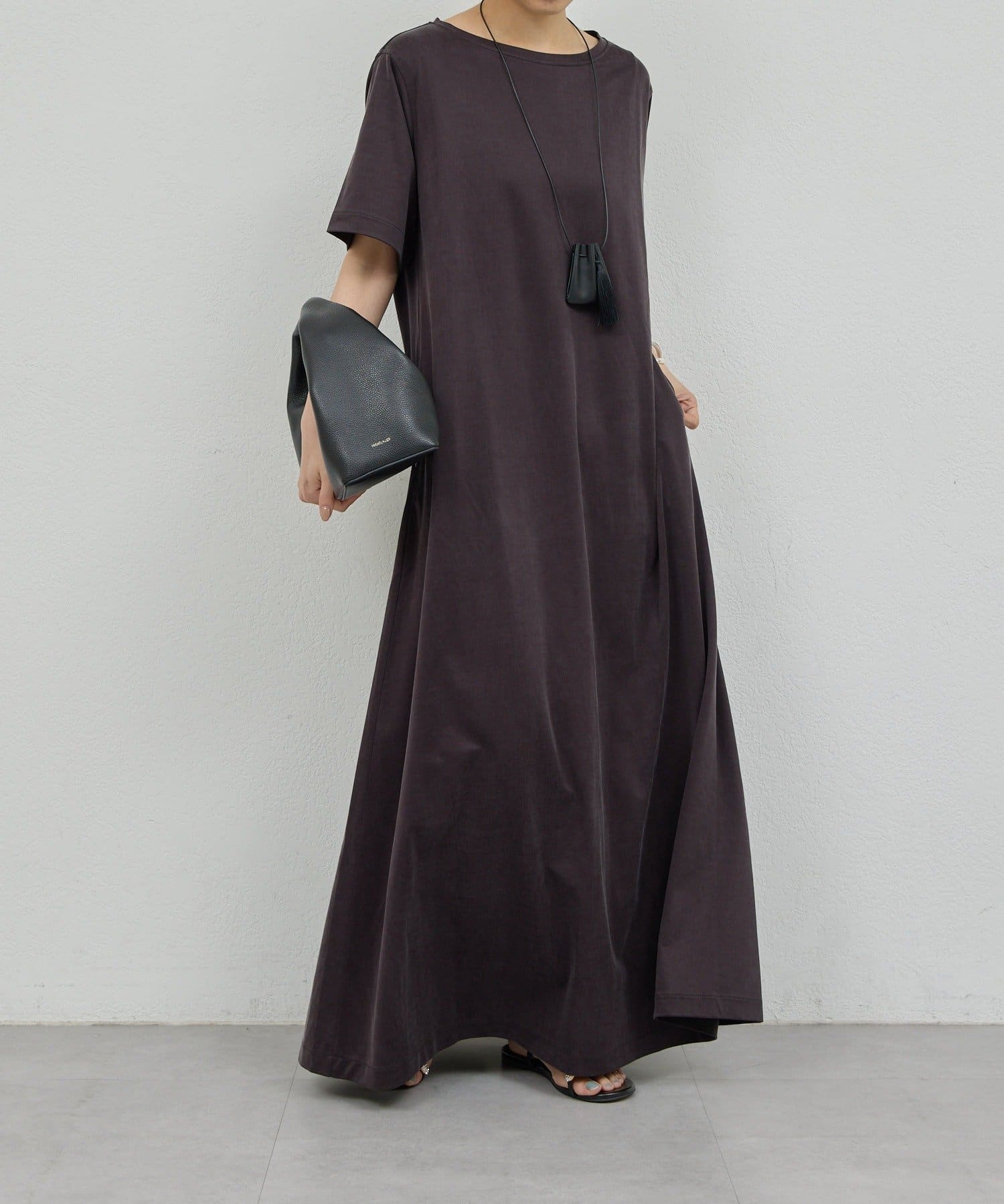 GALLARDAGALANTE(ガリャルダガランテ) キュプラジャージードレス