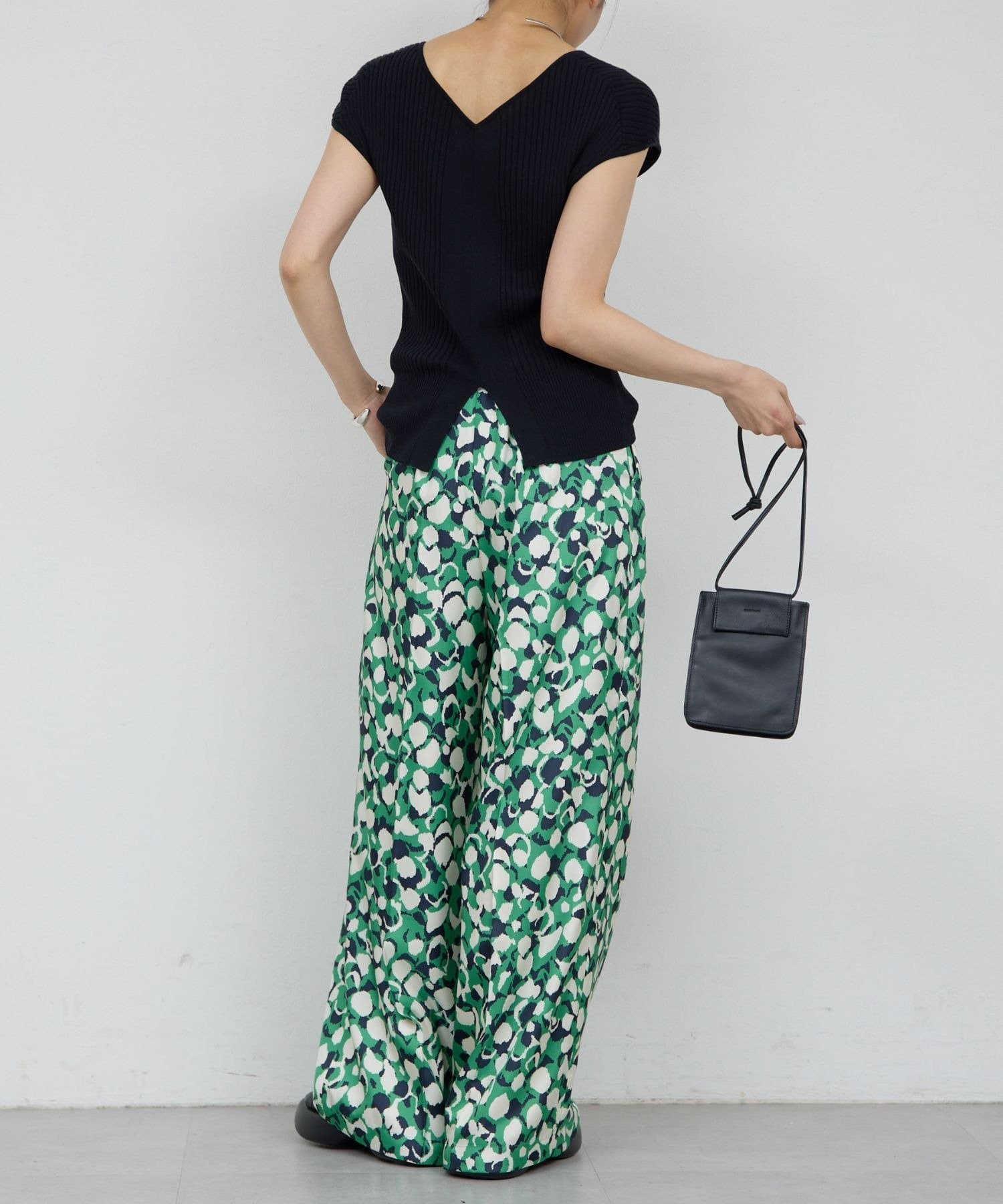 GALLARDAGALANTE(ガリャルダガランテ) 【セットアップ対応】アブストラクトプリントパンツ