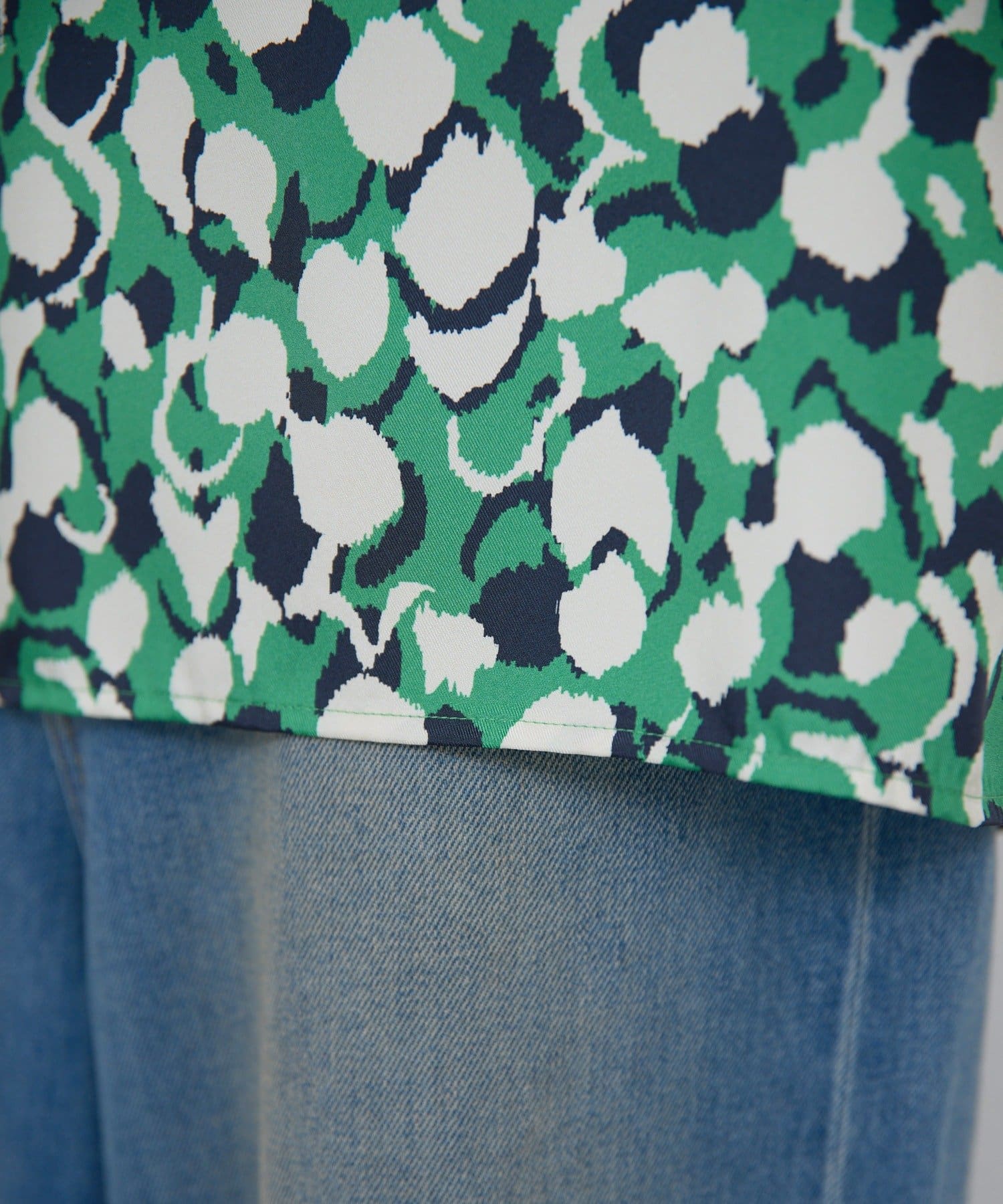 GALLARDAGALANTE(ガリャルダガランテ) アブストラクトプリントタンク