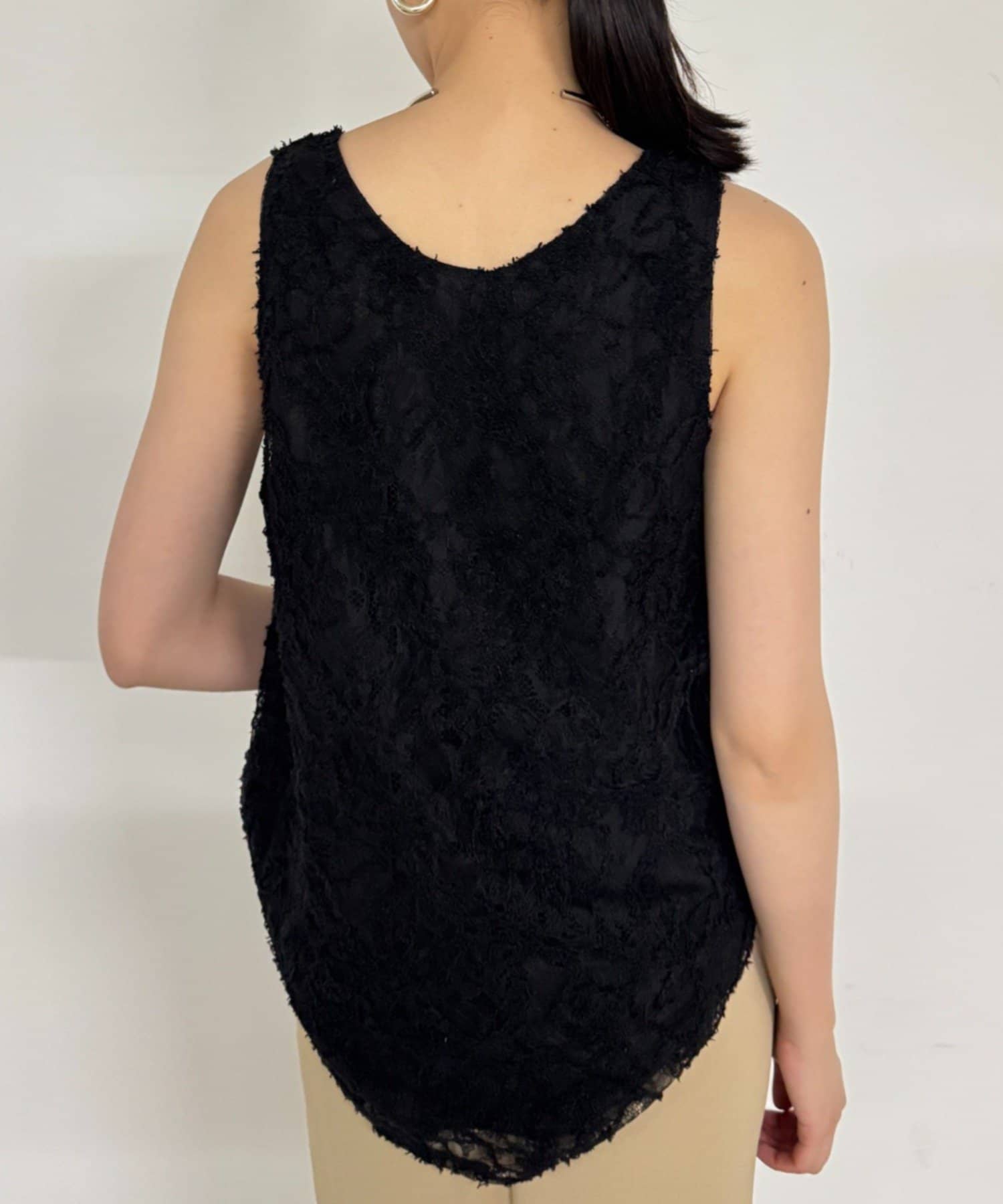 OUTLET(アウトレット) 【Loungedress】フェザータンクチュニック