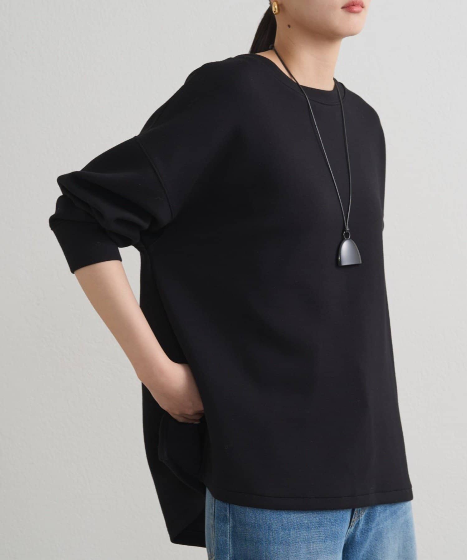 OUTLET(アウトレット) 【Loungedress】ポンチプルオーバー