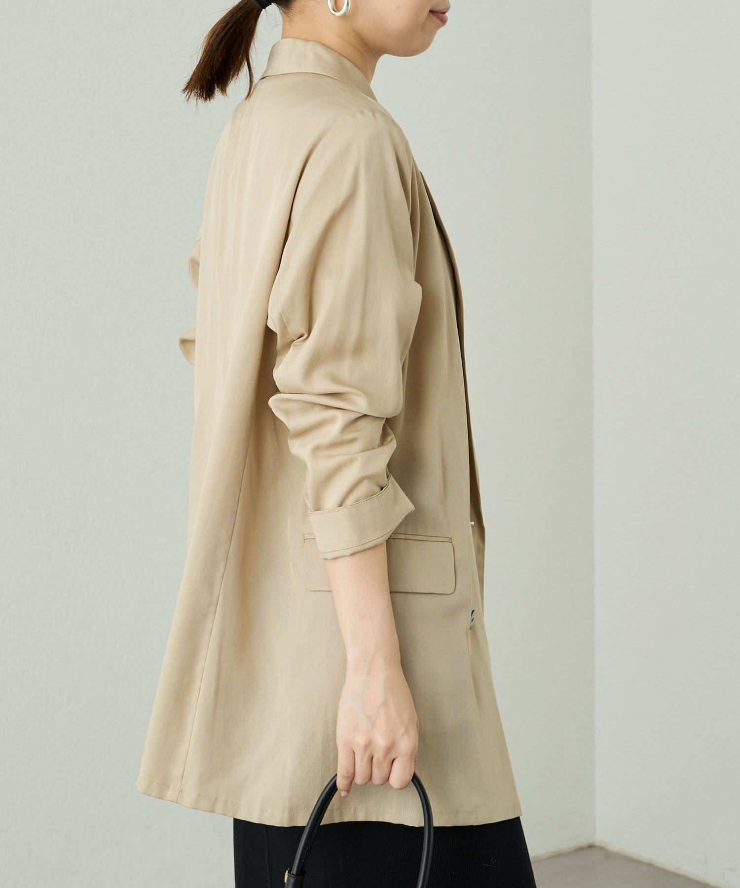 OUTLET(アウトレット) 【Loungedress】リラックスジャケット