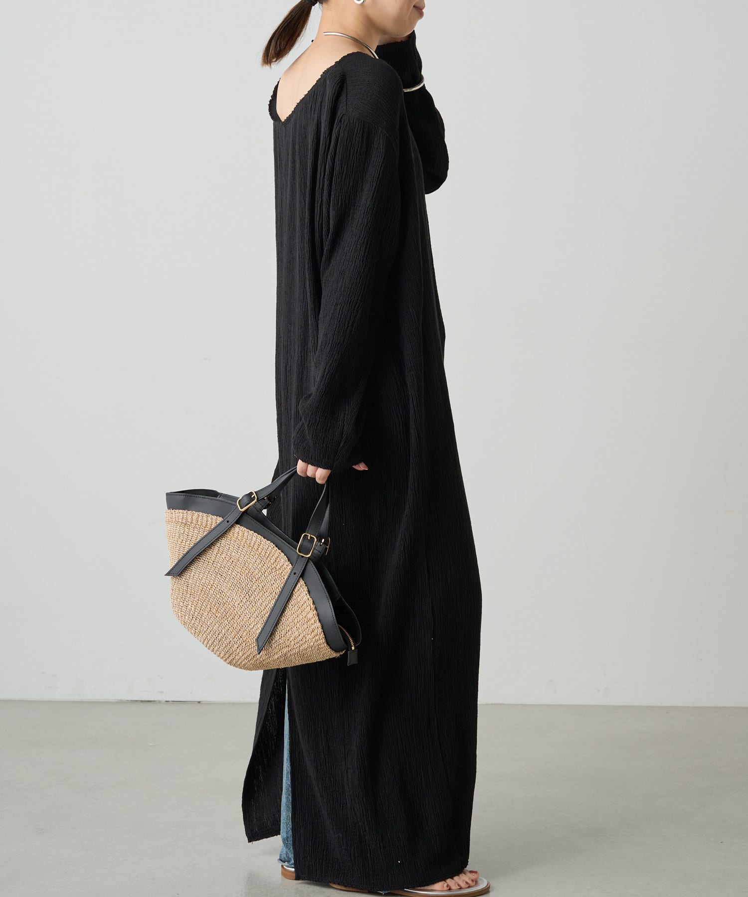 OUTLET(アウトレット) 【Loungedress】ガーゼリラックスワンピース