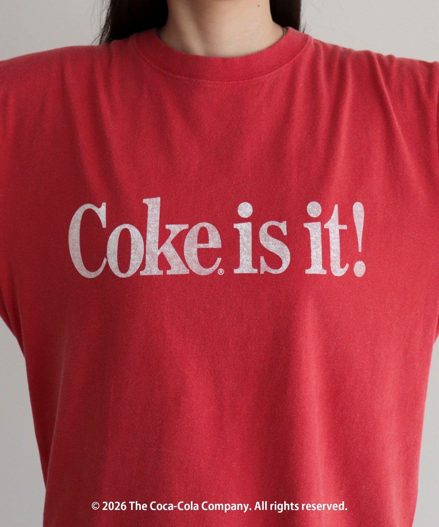 FREDY & GLOSTER(フレディ アンド グロスター) 【GOOD ROCK SPEED】Coca-Cola半袖Ｔ