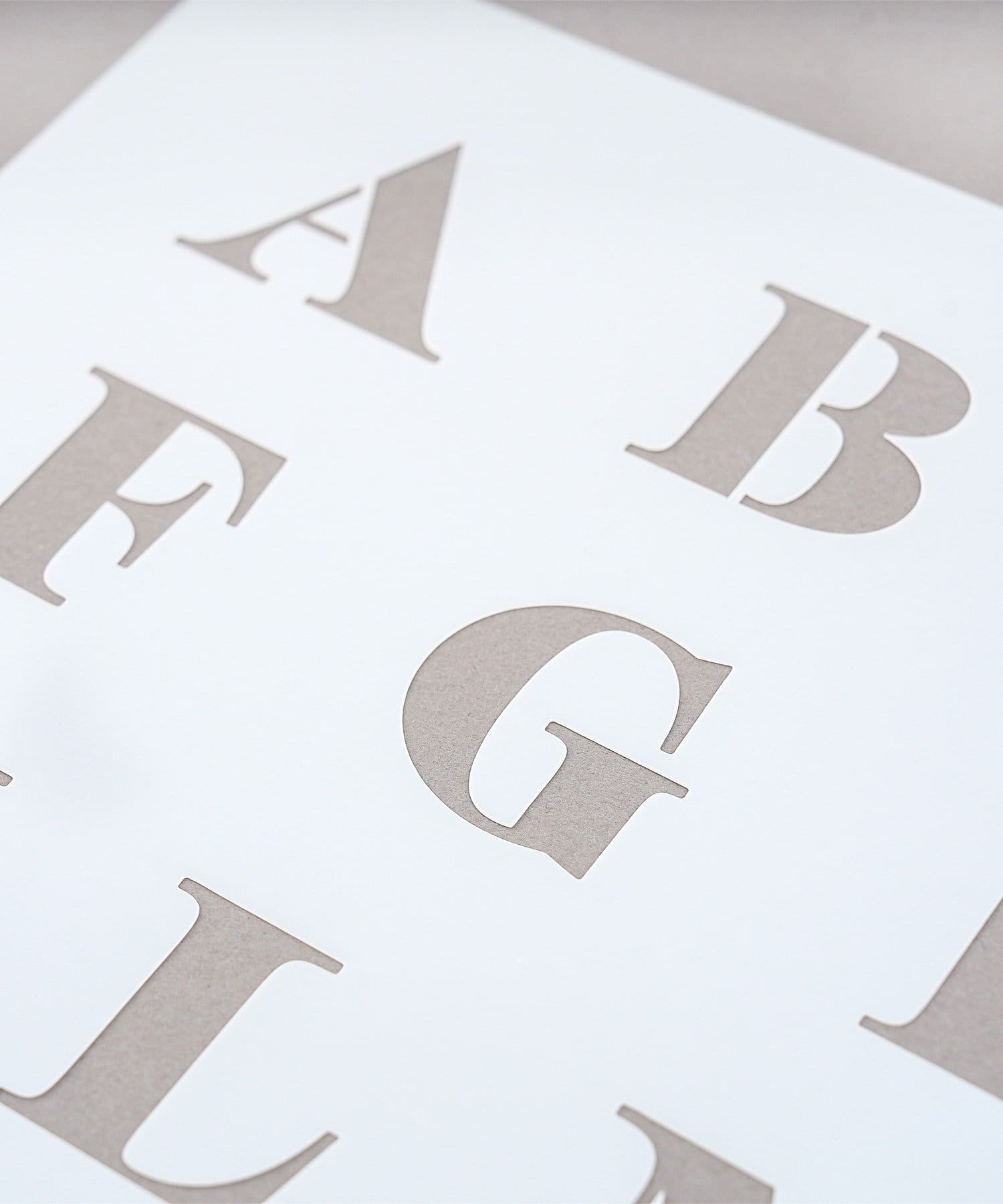 3COINS(スリーコインズ) アルファベットステンシルシート／Kids Anniversary