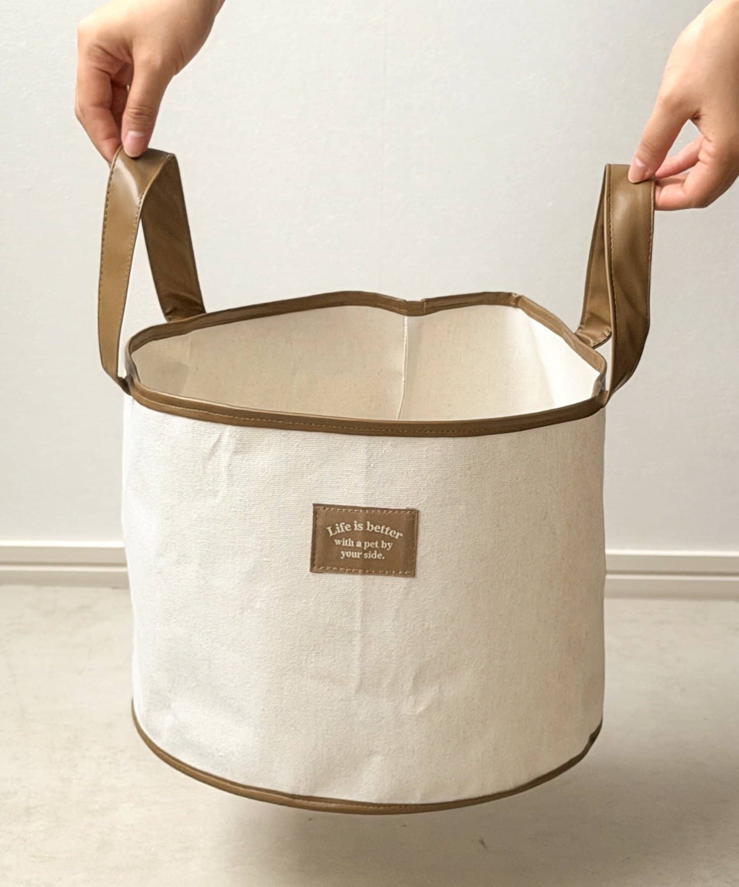 3COINS(スリーコインズ) おもちゃ収納バスケット