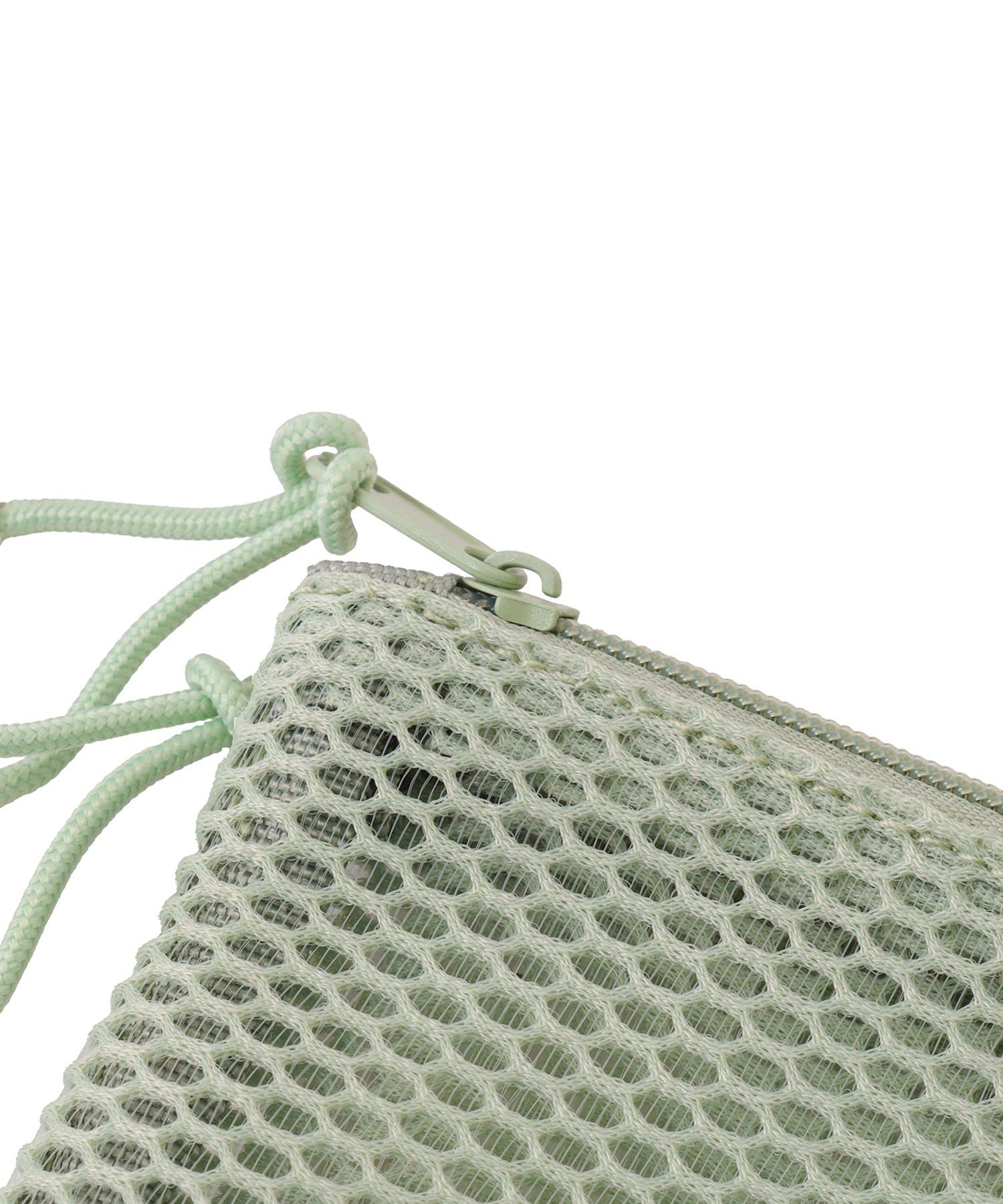 3COINS(スリーコインズ) メッシュダブルポーチ