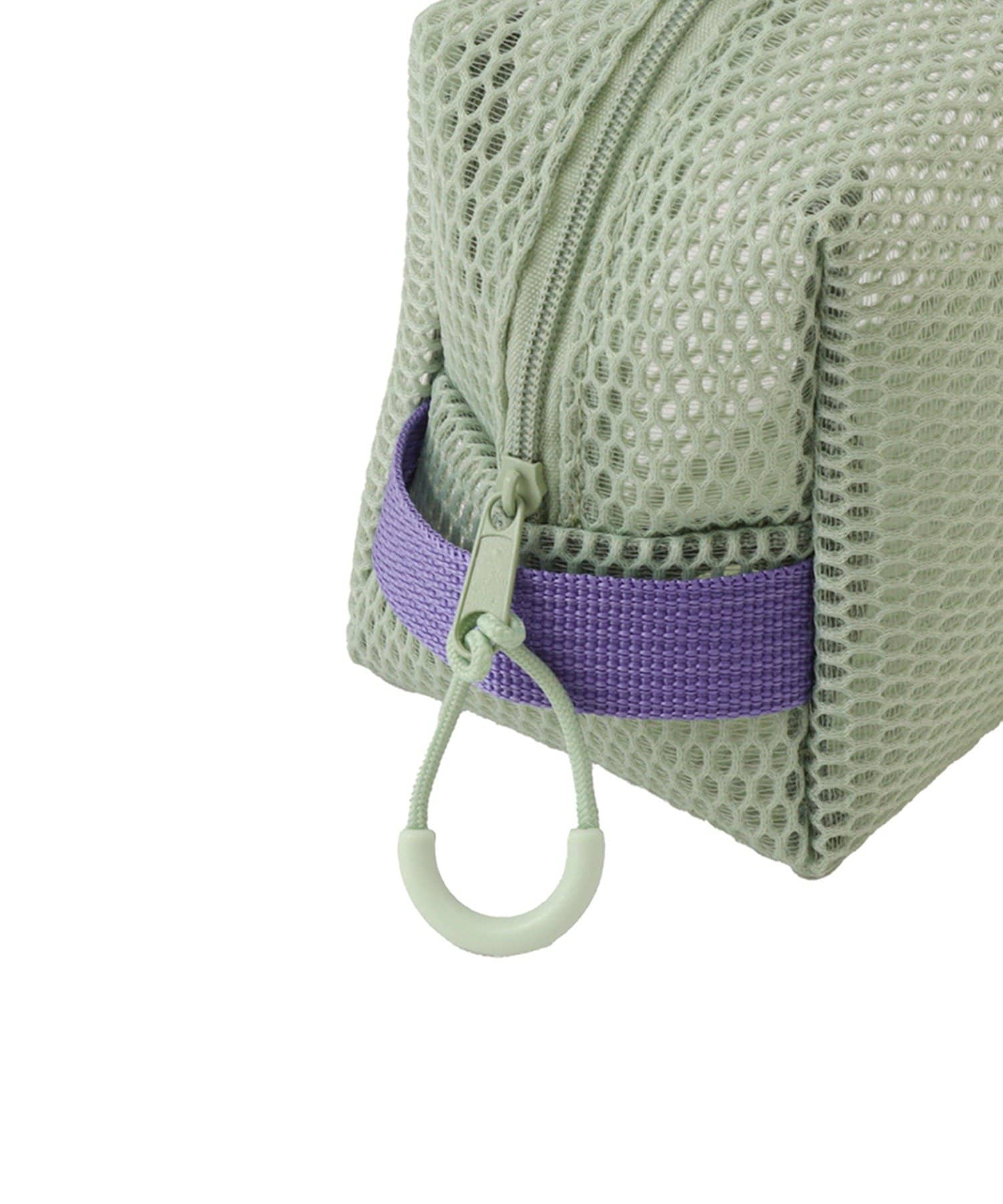 3COINS(スリーコインズ) メッシュスクエアポーチ