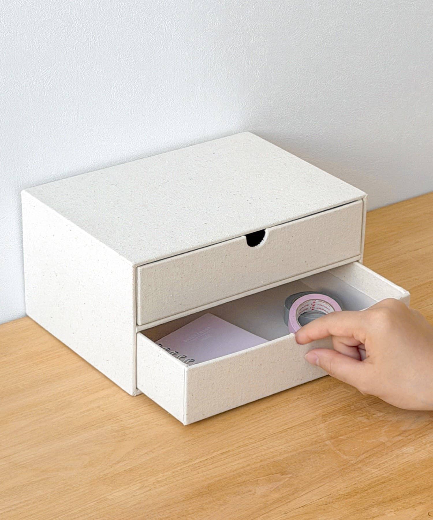 3COINS(スリーコインズ) 引き出し収納ボックス