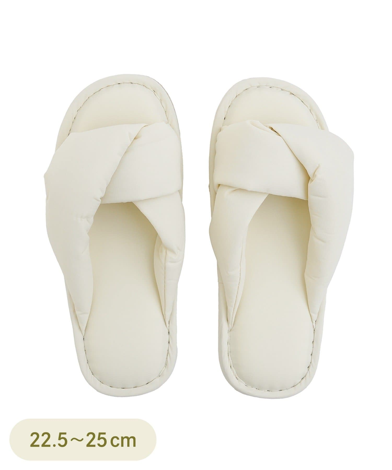 3COINS(スリーコインズ) クロススリッパ