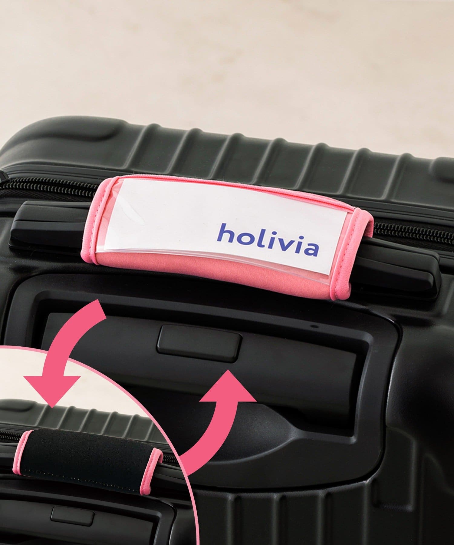 3COINS(スリーコインズ) ラゲージグリップカバー