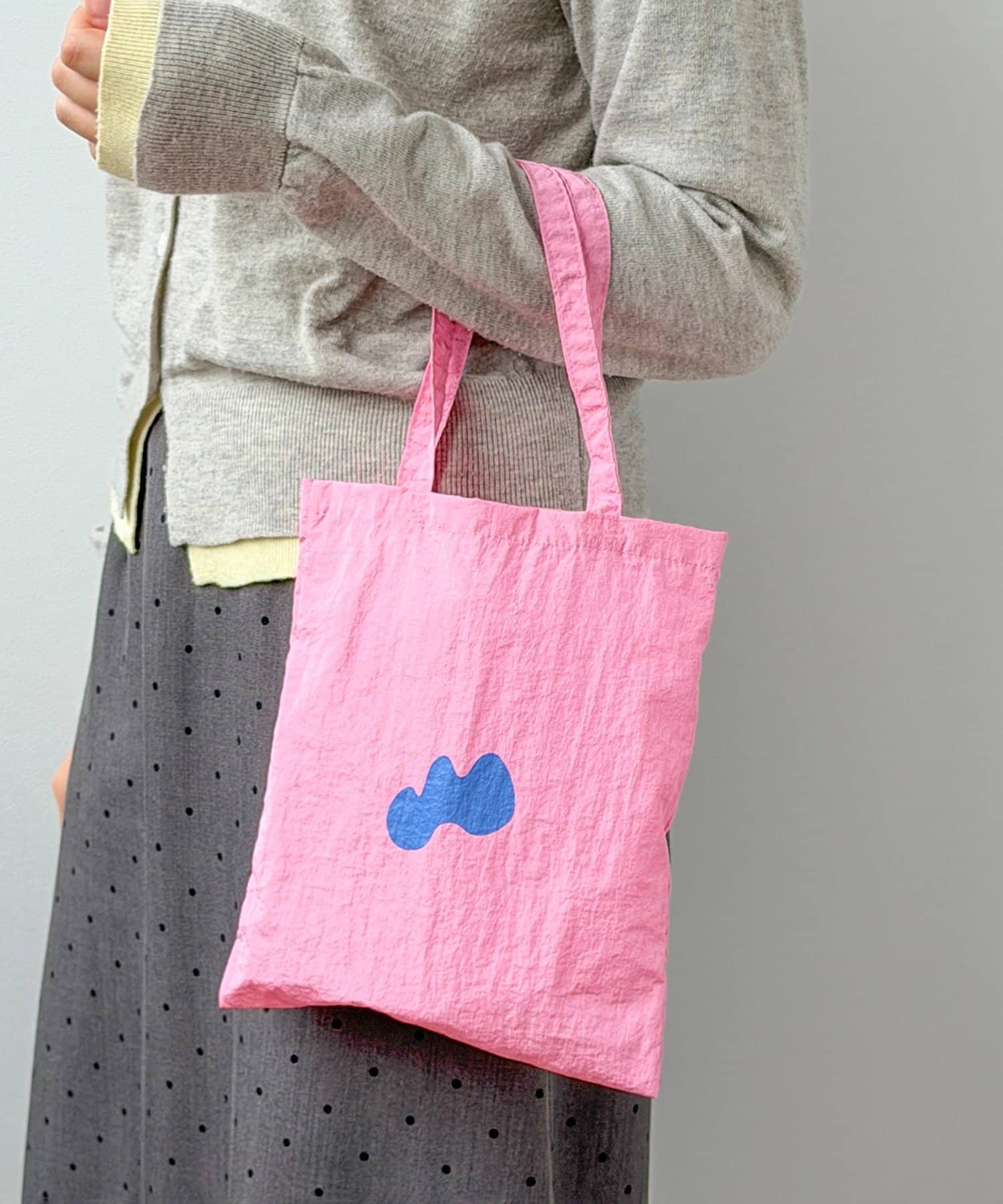 3COINS(スリーコインズ) 縦長ミニトートバッグ