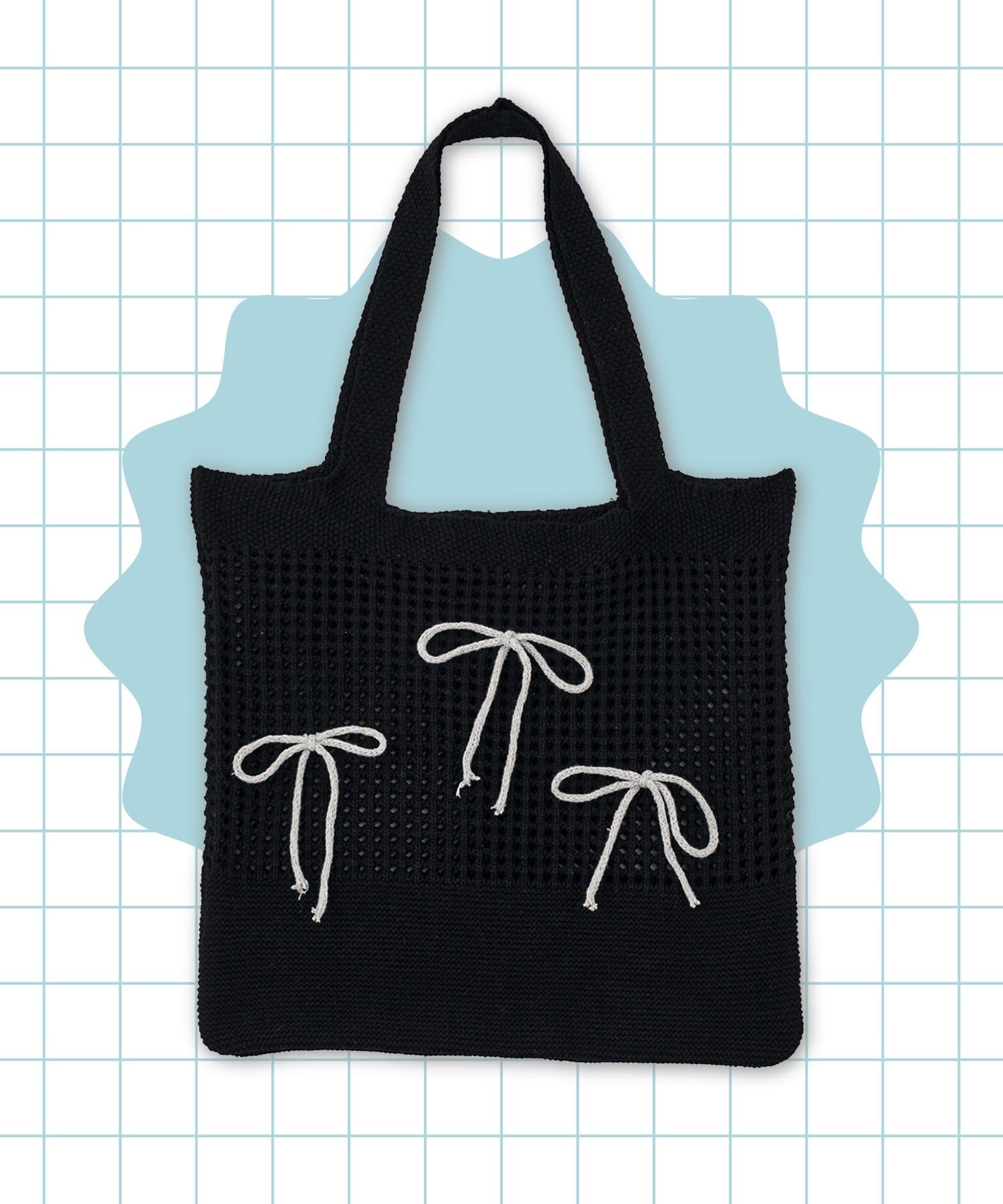 3COINS(スリーコインズ) メッシュカスタムトートバッグ