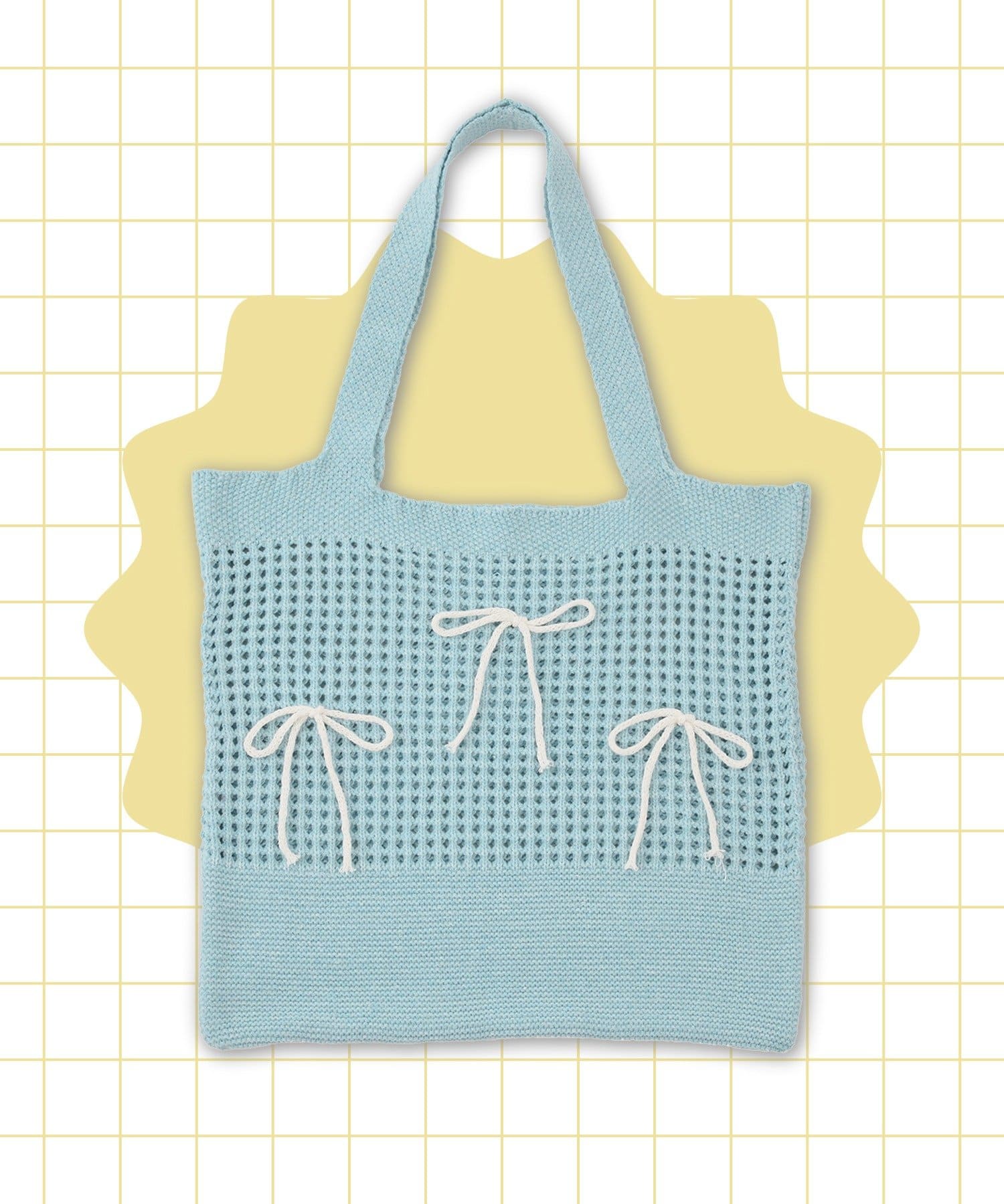 3COINS(スリーコインズ) メッシュカスタムトートバッグ