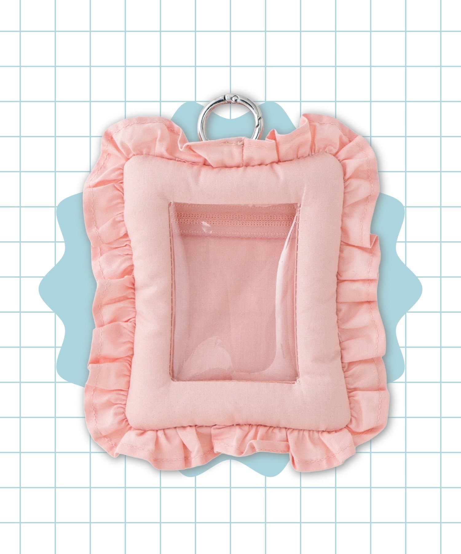 3COINS(スリーコインズ) フリルトレカケース